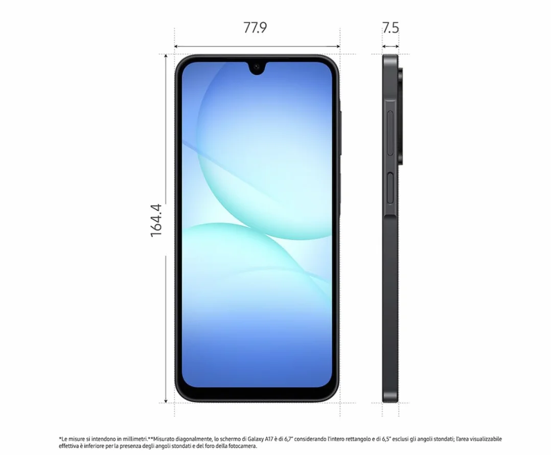 SAMSUNG GALAXY A17 LTE 4+128GB BLACK