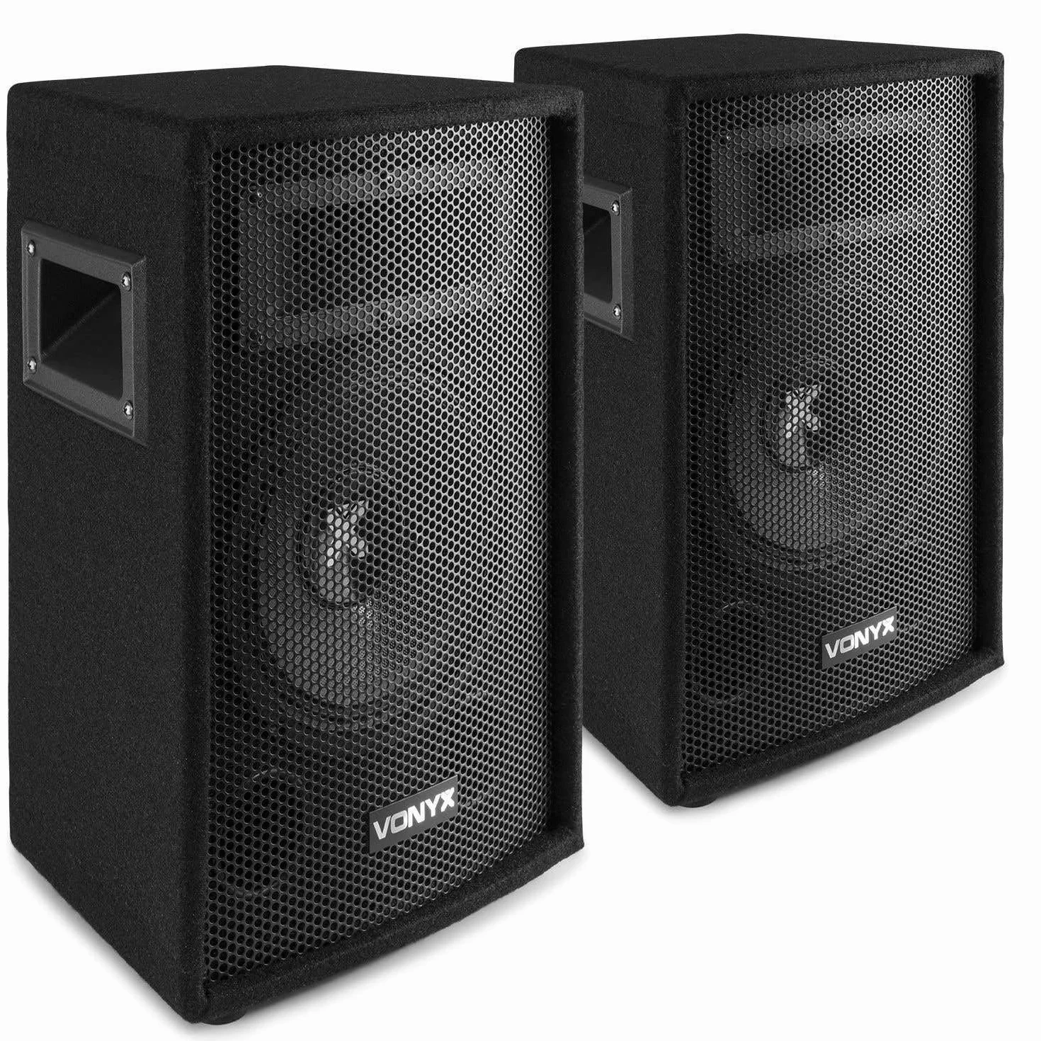Vonyx SL6 PA Coppia di Altoparlanti da 6 Pollici 150 Watts, Altoparlanti passivi a 2 Vie per DJ, Musica, Megafonia, Presentazioni, Discorsi, Uso Domestico e/o Professionale
