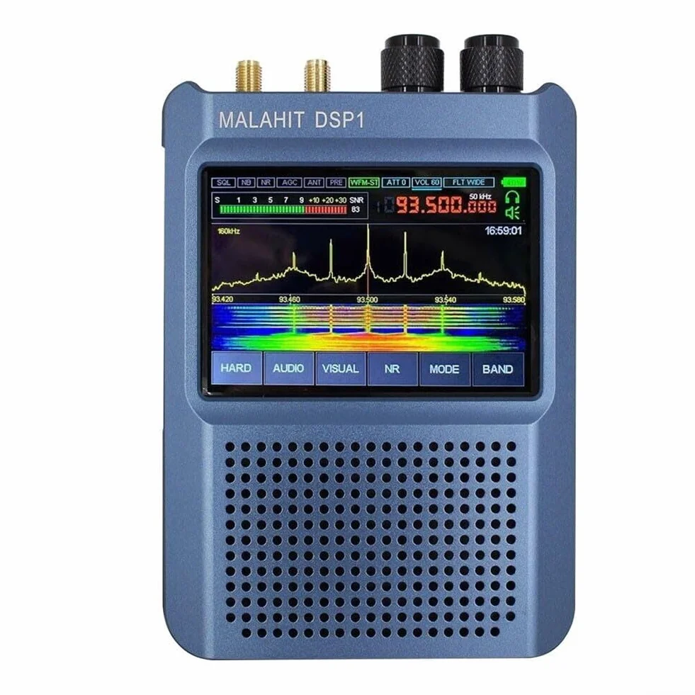 DSP1 1.10d 50KHz-250MHz 400MHz-2GHz Malachite S DR ricevitore Full Mode
