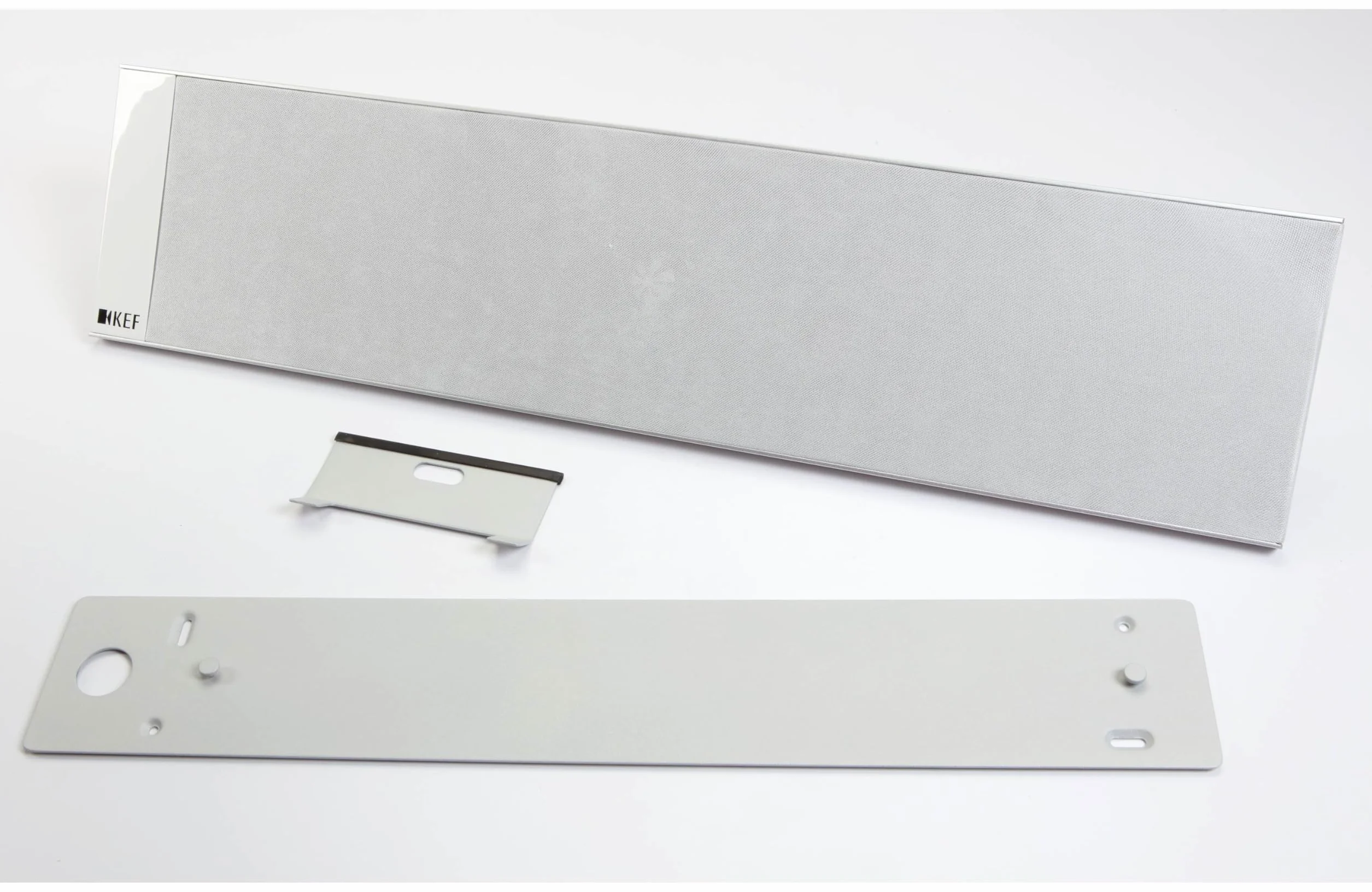 KEF T301c Center-Lautsprecher Weiß Stück|Ultra Flach| 3,5cm tief|10-150W|HiFi|Heimkino|TV