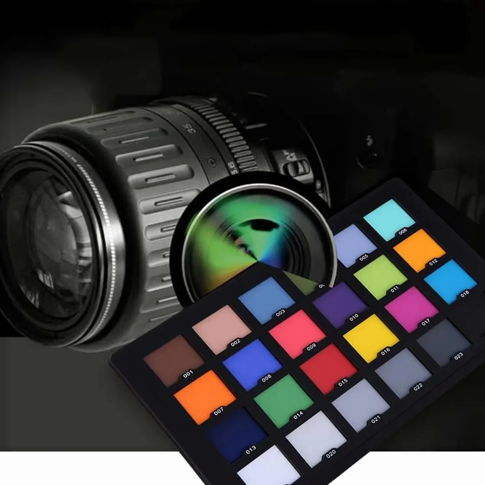 Tavola di colore per bilanciamento colore fotografia