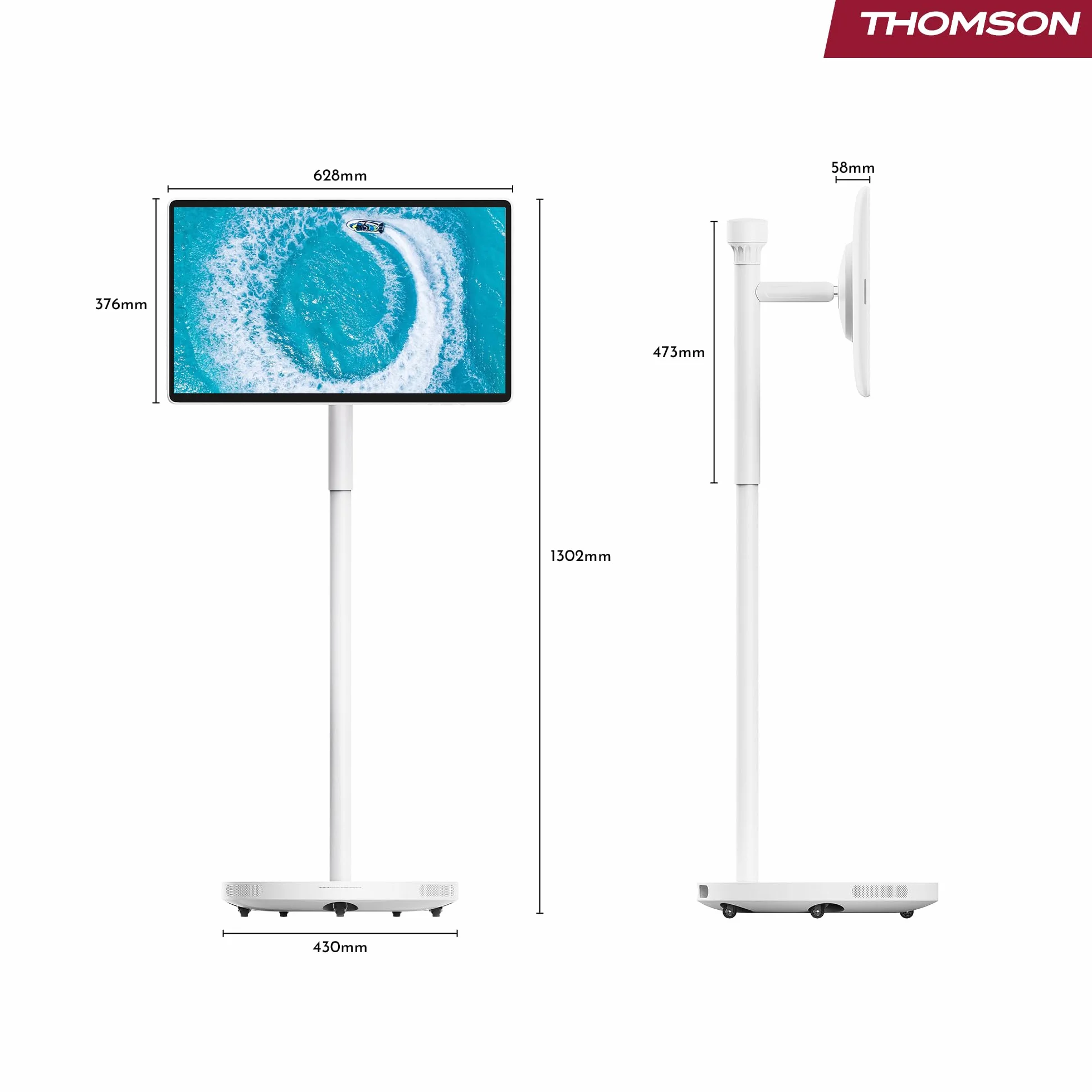Thomson 27UE7M45 27 Cali 4K UHD Smart Touch Display Android