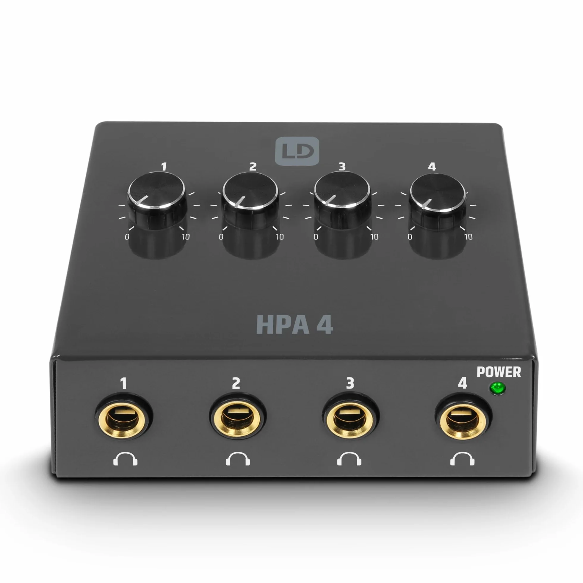 LD Systems HPA 4 - Amplificatore per Cuffie a 4 Canali