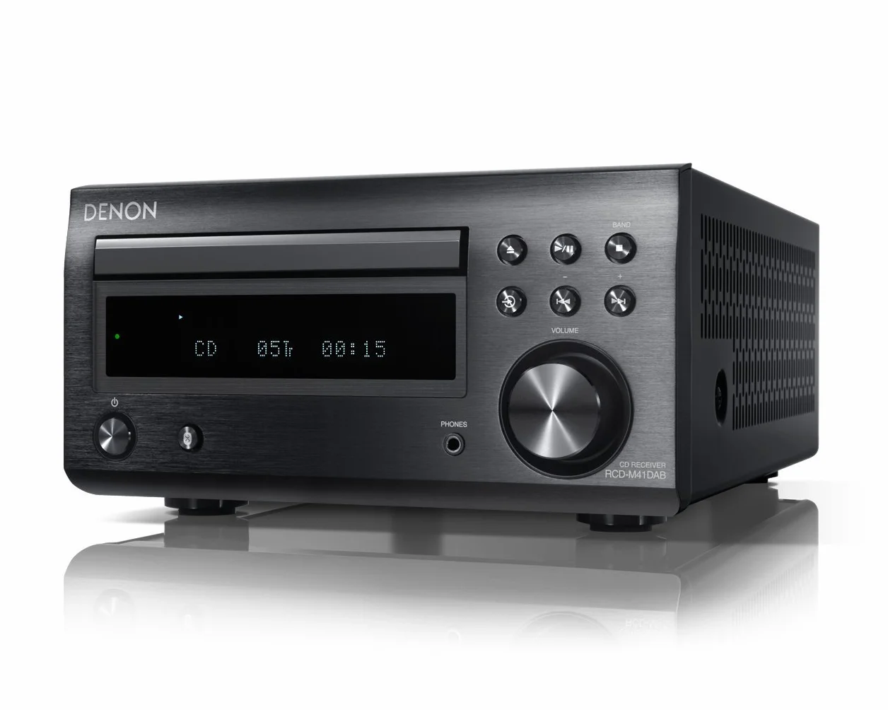 Denon D-M41DAB DAB&plus - Ricevitore HiFi con Bluetooth, colore: Nero