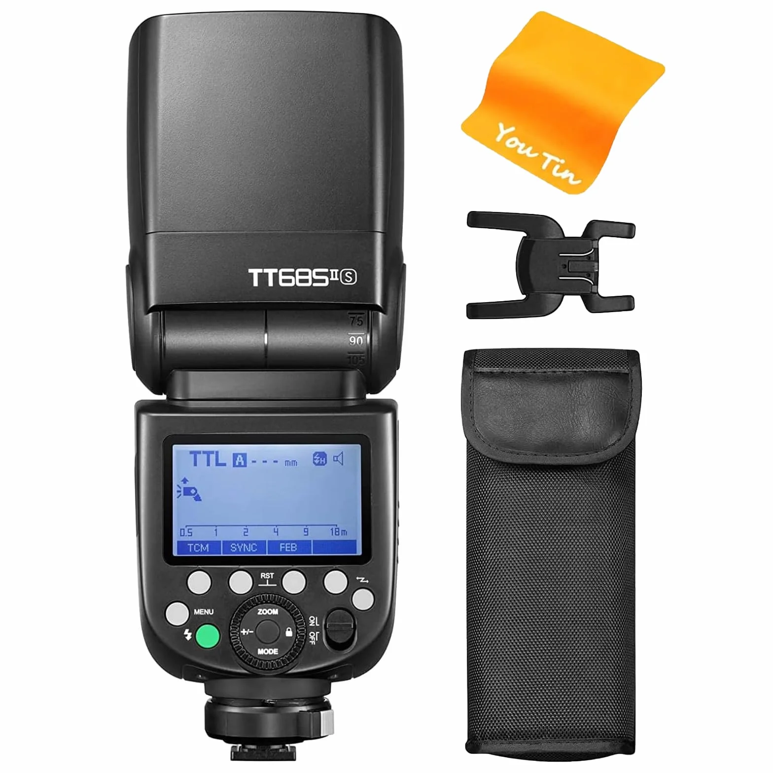 Godox TT685IIS TT685II-S Flash Speedlight per Sony - 2.4G Wireless HSS GN60 Compatibile con Fotocamere Digitali Sony a9 a7 a7II a7III a7R III a7RII a7SII a6000 a6300 a6500