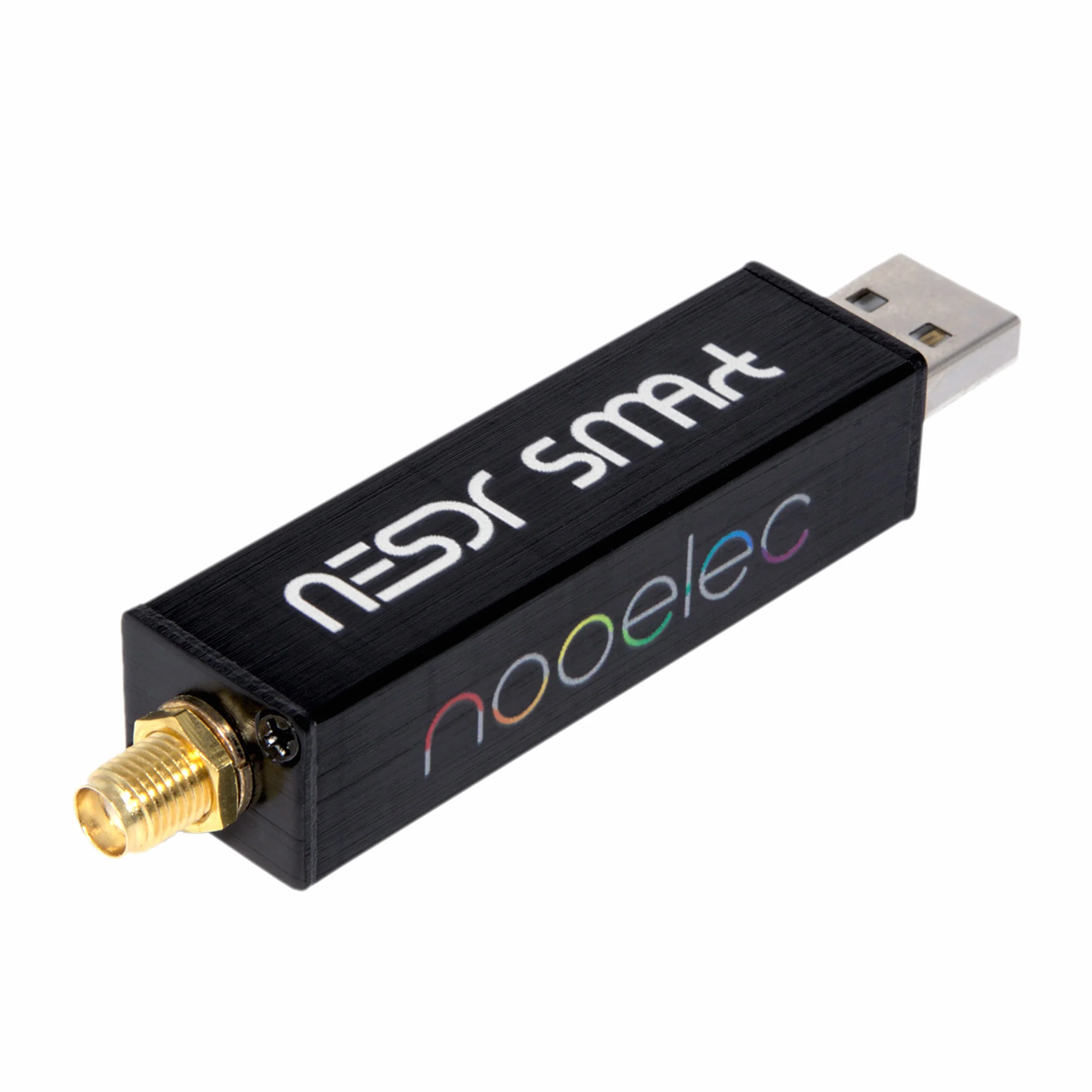 Nooelec RTL-SDR v5 Bundle NESDR SMArt HF/VHF/UHF 100kHz-1.75GHz Software Defined Radio con 0.5 PPM TCXO SMA Custodia Alluminio 3 Antenne RTL2832U R820T2