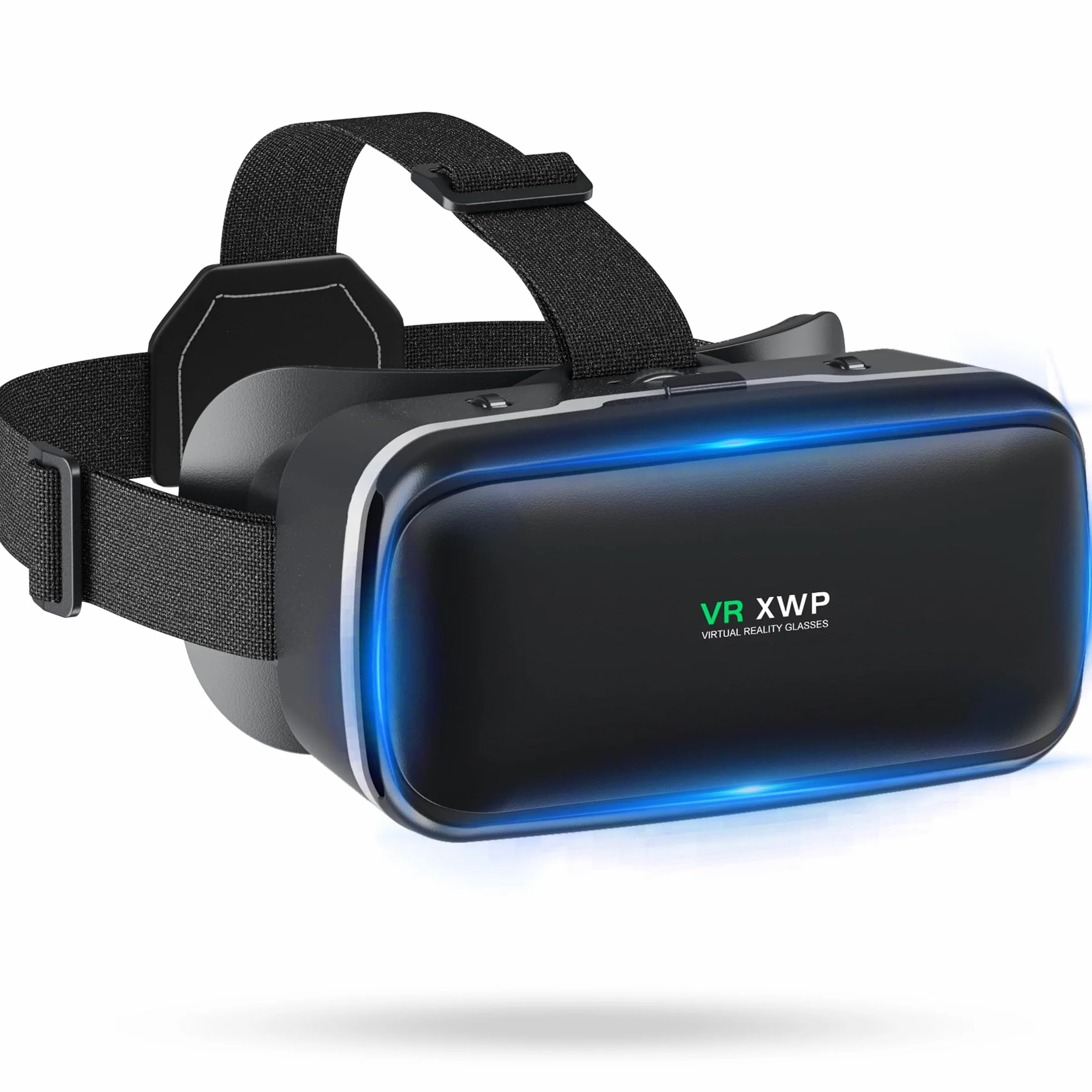 XWP Visore Realtà Virtuale 3D, Occhiali VR Con Lenti HD Anti Luce Blu Per Smartphone, Per iPhone E Android (4,7–6,8"), Ideali Per Giochi E Visione Di Film, Regalo Di Compleanno Per Amici E Famiglia