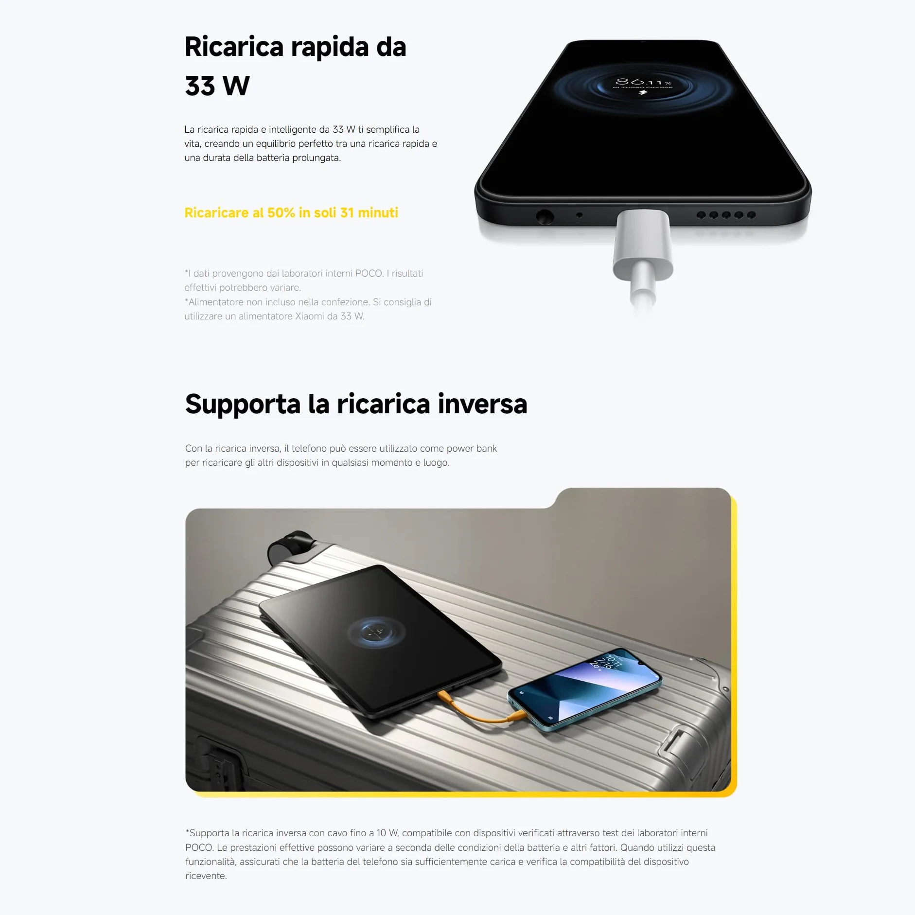 XIAOMI POCO C85, Smartphone 6+128GB, Display 6,9" 120Hz 7,99mm Design, MediaTek Helio G81-Ultra Octa-core, Doppia fotocamera AI da 50MP, 6000mAh, garanzia di 2 anni, Nero, Caricabatteria non incluso