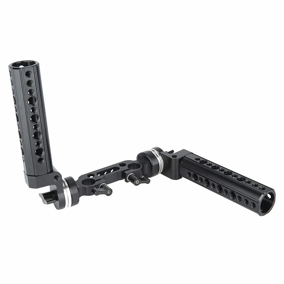 Handle Rosetta,NICEYRIG Kit Impugnatura Rosetta con Adattatore per Rosetta Standard Kit Morsetto per Asta 15mm per Fotocellula DSLR