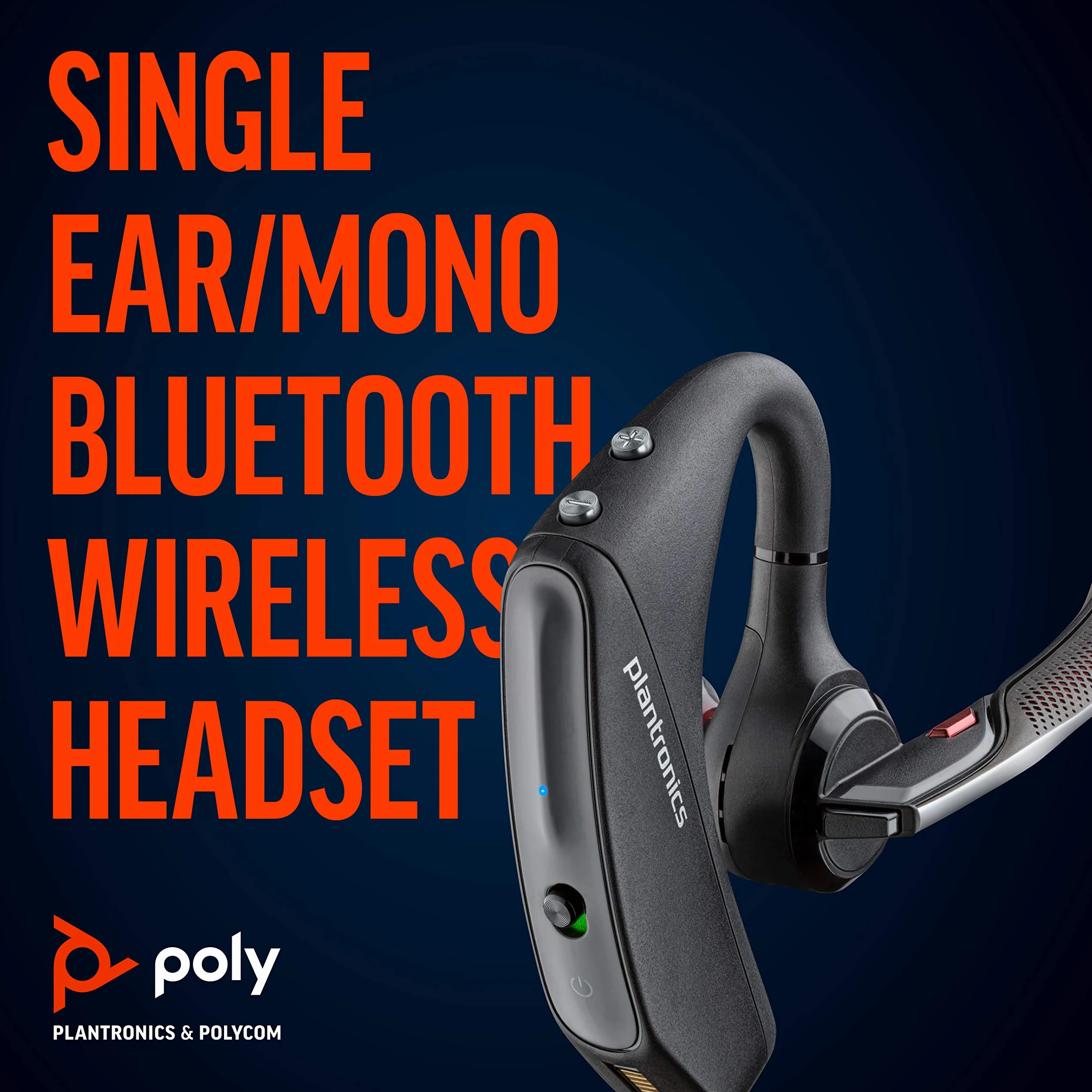 Plantronics VOYAGER-5200-UC (206110-01) Sistema avanzato di cuffie Bluetooth NC