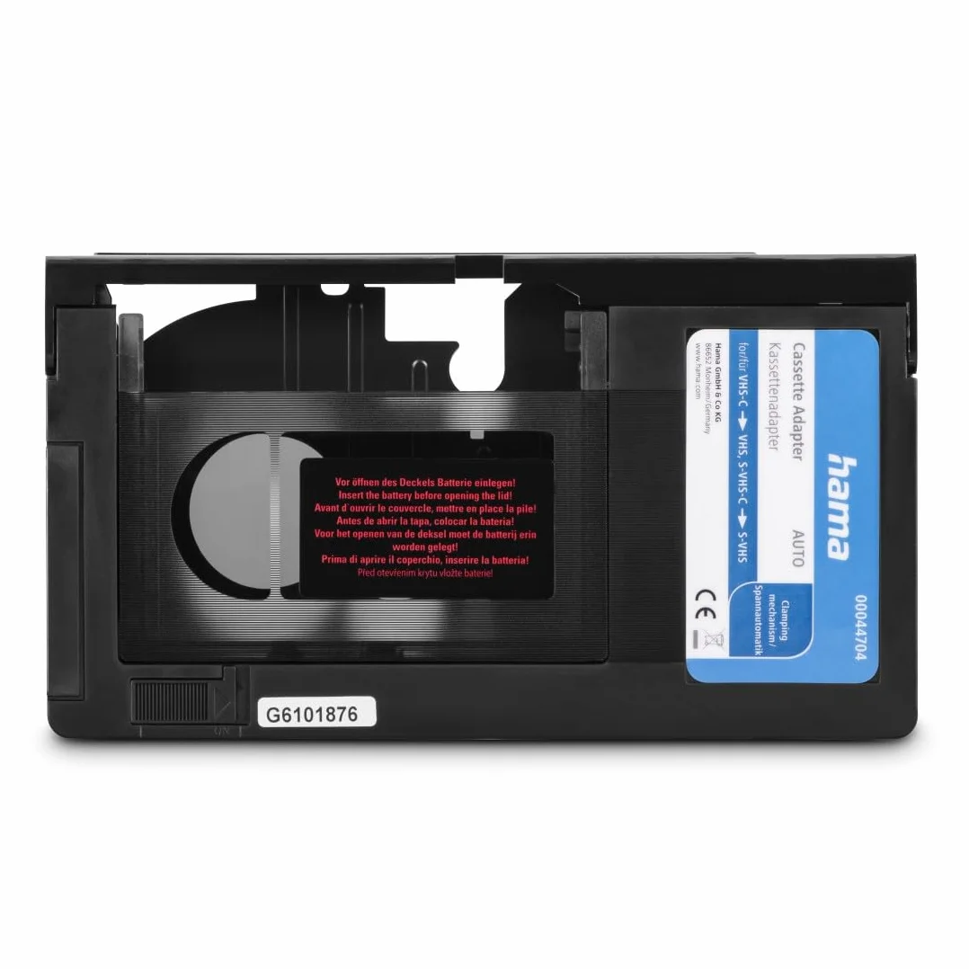 HAMA Adattatore x cassette da VHS-C a VHS automatica