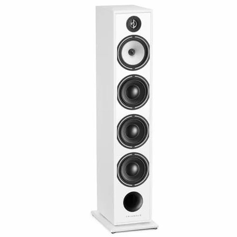 Triangle - Diffusore da pavimento Hi-Fi BOREA BR09 - Potenza Ammissibile 170W - Sensibilità 92 dB/W/m – Woofer 16 cm – Versatile per Musica e Home Cinema - 206 x 1095 x 314 mm - Bianco (Coppia)