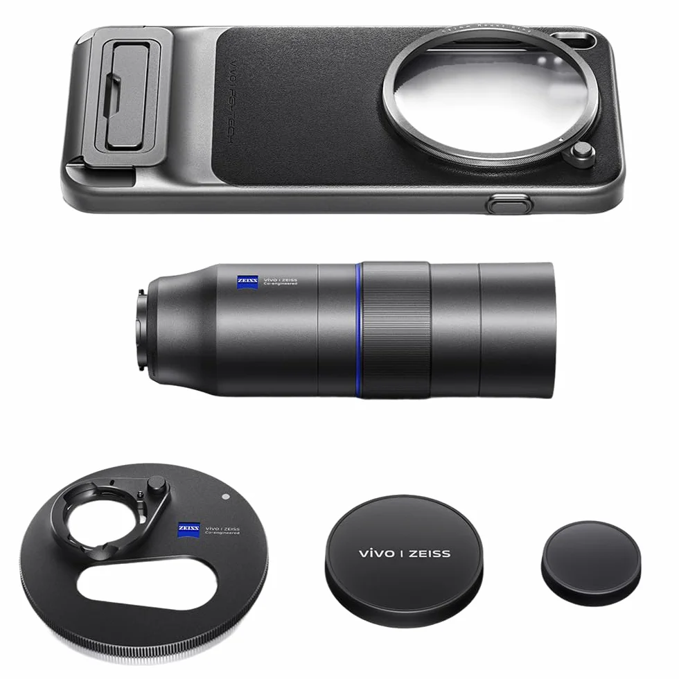 vivo ZEISS 2.35x Telephoto Extender – Cattura soggetti lontani con chiarezza straordinaria, design Kepler, lenti ultra nitide e prestazioni professionali fino a 5400 mm