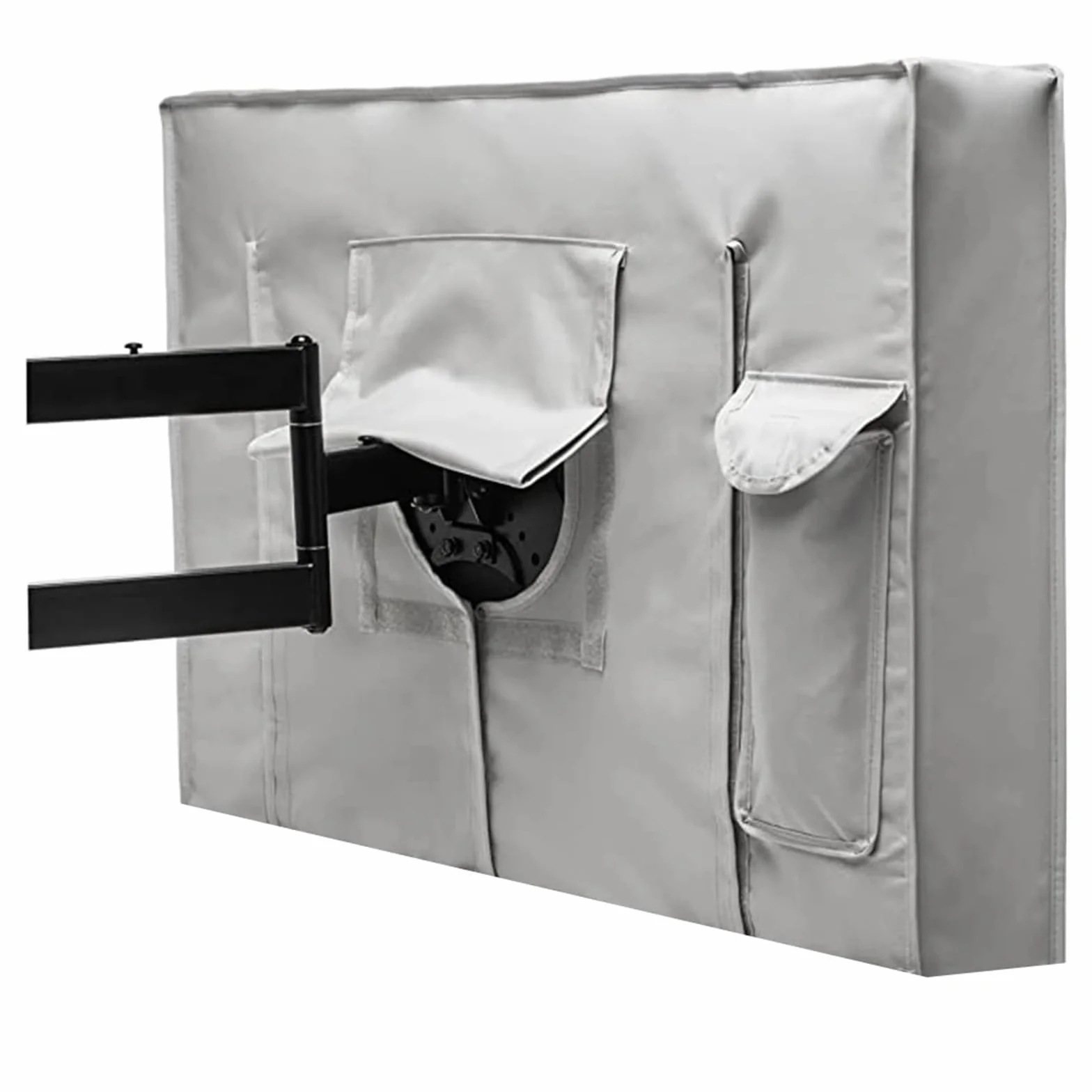 Copri Televisore TV esterna resistente alle intemperie Beige 70"-75" 40"-65" Schermo TV protettivo Gray
