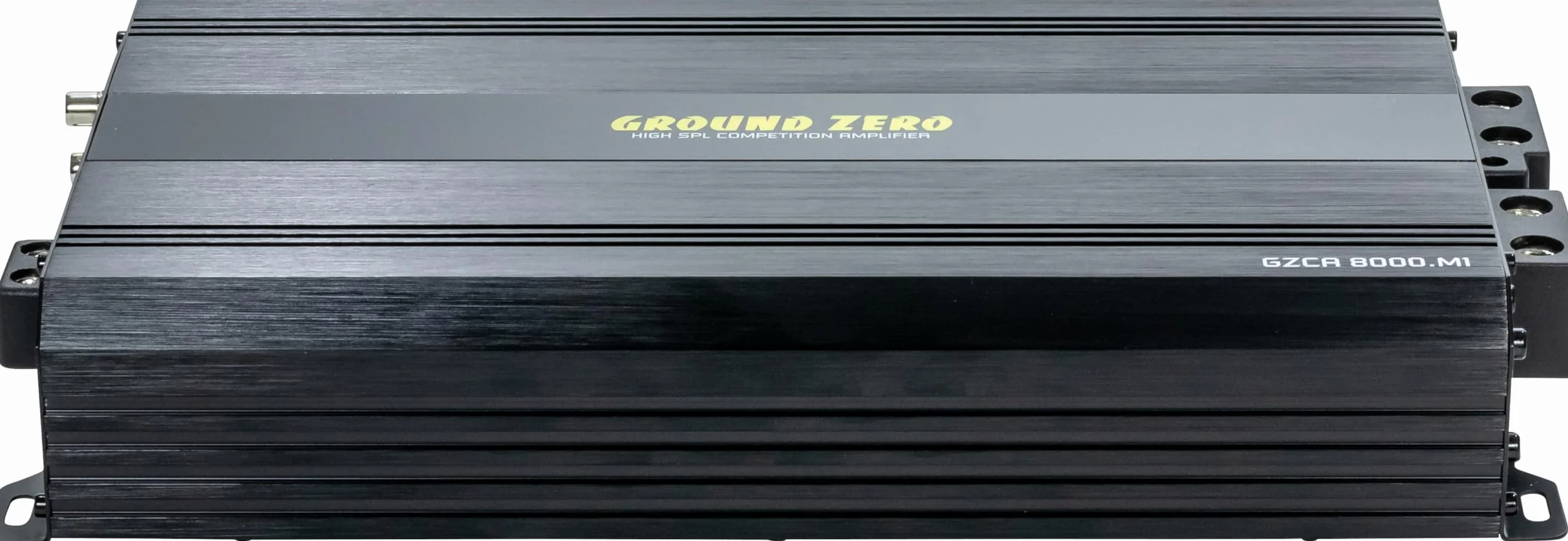 Ground Zero GZCA 8000.M1 - Amplificatore MS-PL-Class D, 1 canale, 8100 W RMS, 1 Ω stabile, crossover attivo, basso boost incluso
