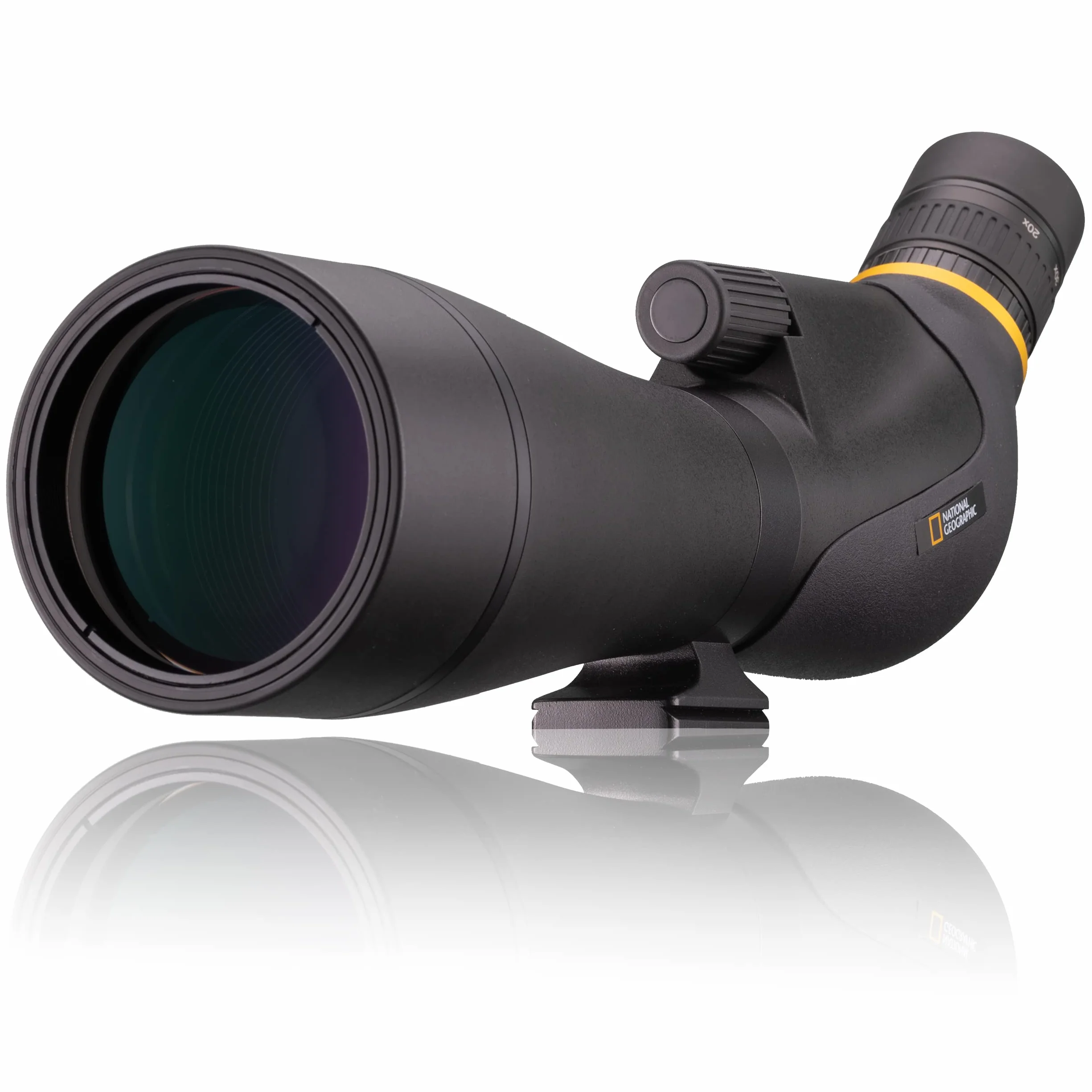 National Geographic Cannocchiale Adventurer 20-60x80 impermeabile con zoom multistrato per osservazione della natura, della fauna selvatica e degli uccelli