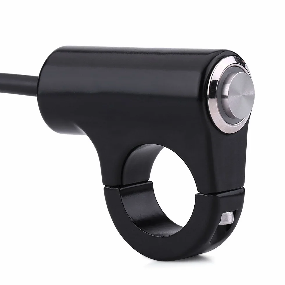 Interruttore Manubrio Moto Pulsante Fari ON/OFF Fendinebbia Freni con Luce Autobloccante