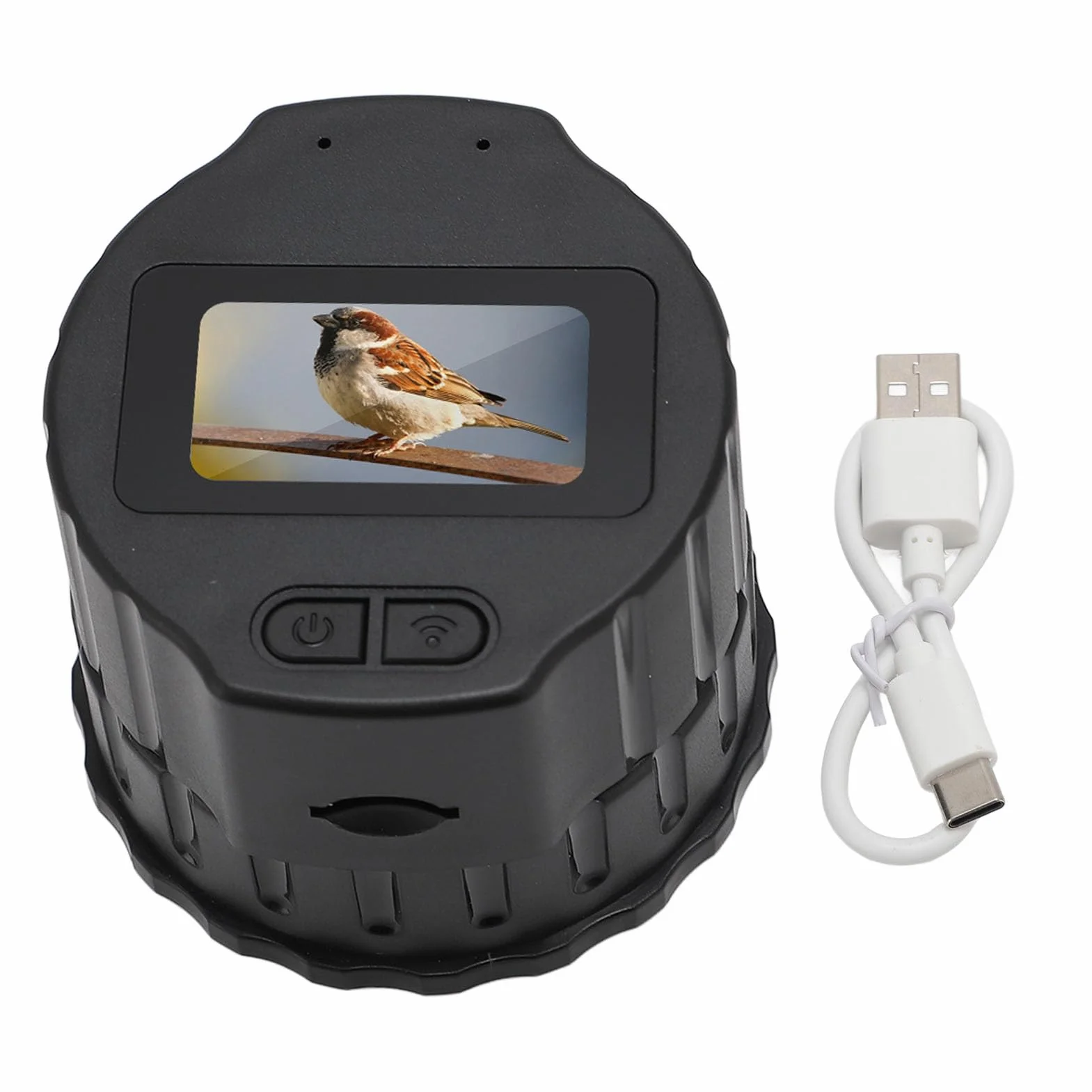 Telecamera Wi-Fi, Fotocamera Oculare Telescopica Digitale da 4 Milioni di Pixel HD Senza Fili, Telecamera Digitale per Ambiti 25mm-50mm, Fotocamera per Astrofotografia,