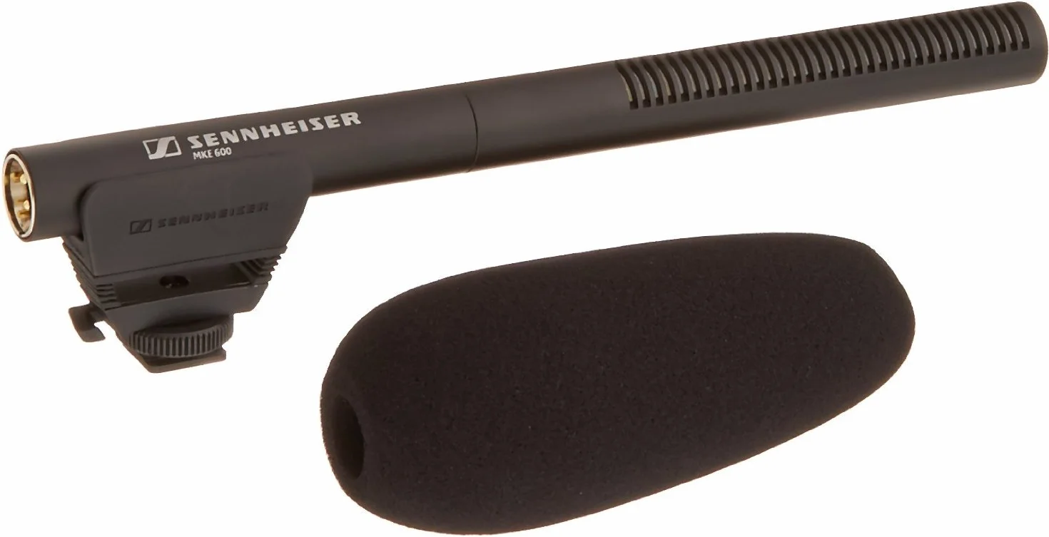 Sennheiser MKE600 Shotgun Microphone Professional Cannon Type