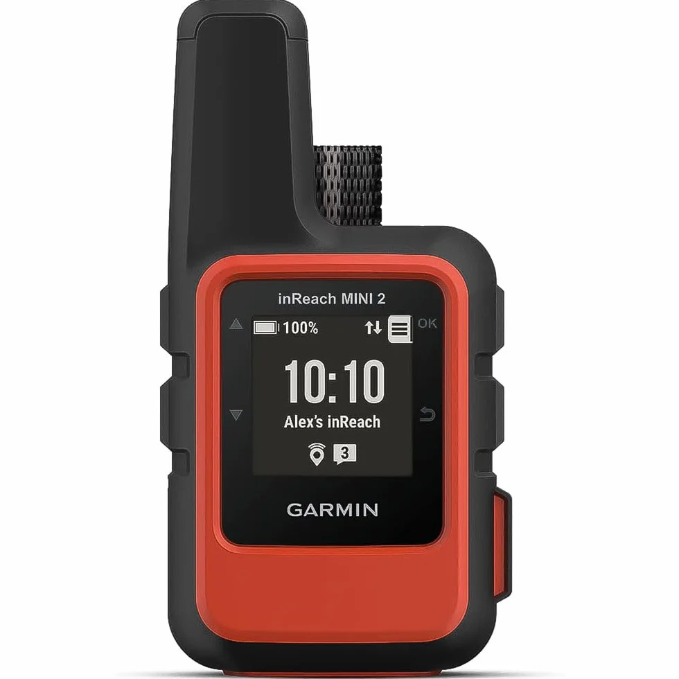 Garmin inReach Mini 2, Comunicatore satellitare leggero e compatto, palmare per escursionismo, arancione - 010-02602-00