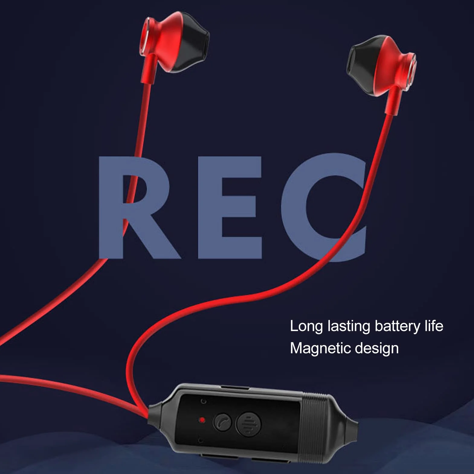 Registratore di Chiamate Telefoniche Auricolare, Auricolare Bluetooth 5.0 Registrazione Vocale Telefonata Cellulare, Messaggi Vocali, Display Alimentazione, Adsorbimento Magnetico