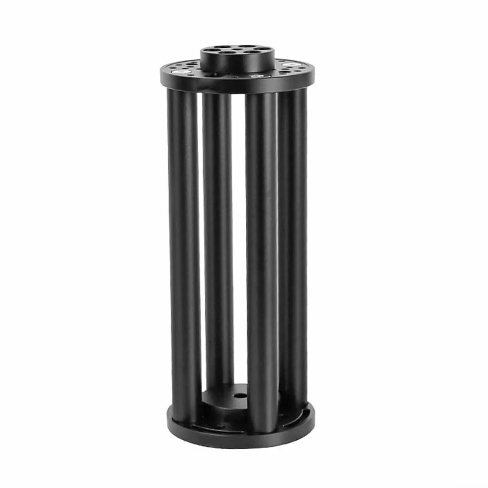 Treppiede telescopico astronomico, colonna di estensione in alluminio, portatile, sezione booster per equatoriale EQ3 EQ5 200/300 mm (300 mm nero)