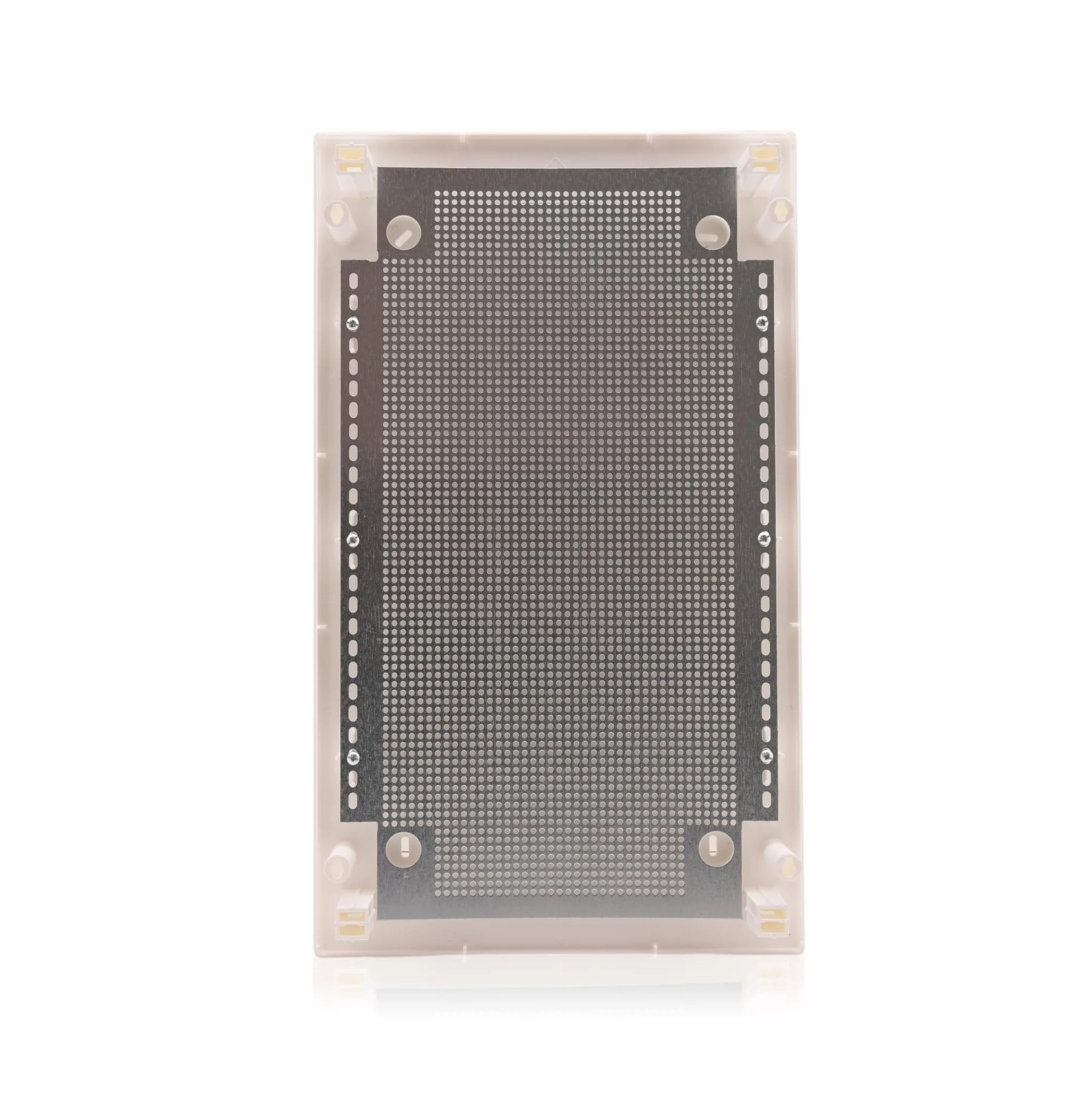 Intratec ripartitore di comunicazione a parete, IP40 – Distribuzione multimediale per casa connessa, armadio per sistemi multimediali, 287 x 485 x 112 mm, bianco