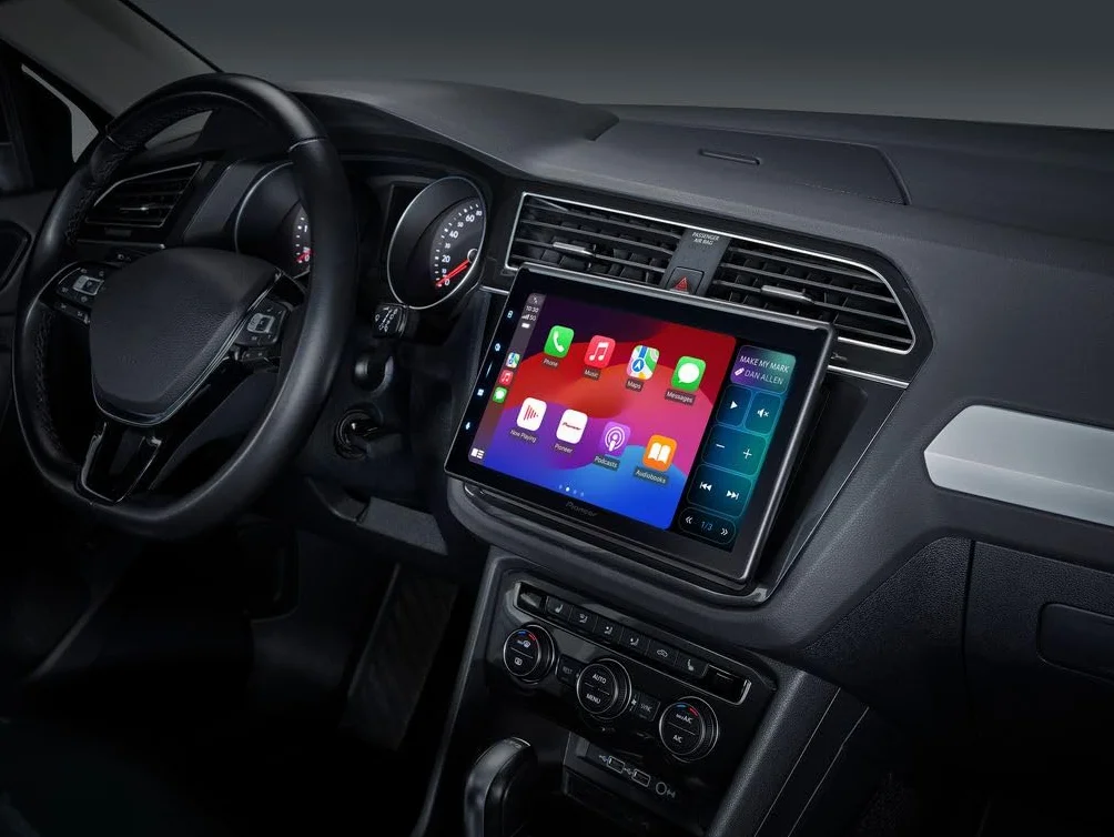 Pioneer SPH-EVO107DAB-UNI - media center e sistema navigazione 1-DIN, pannello touch da 10,1", con Wi-Fi, Bluetooth, Apple CarPlay, Android Auto e DAB+, equalizzatore grafico a 13 bande