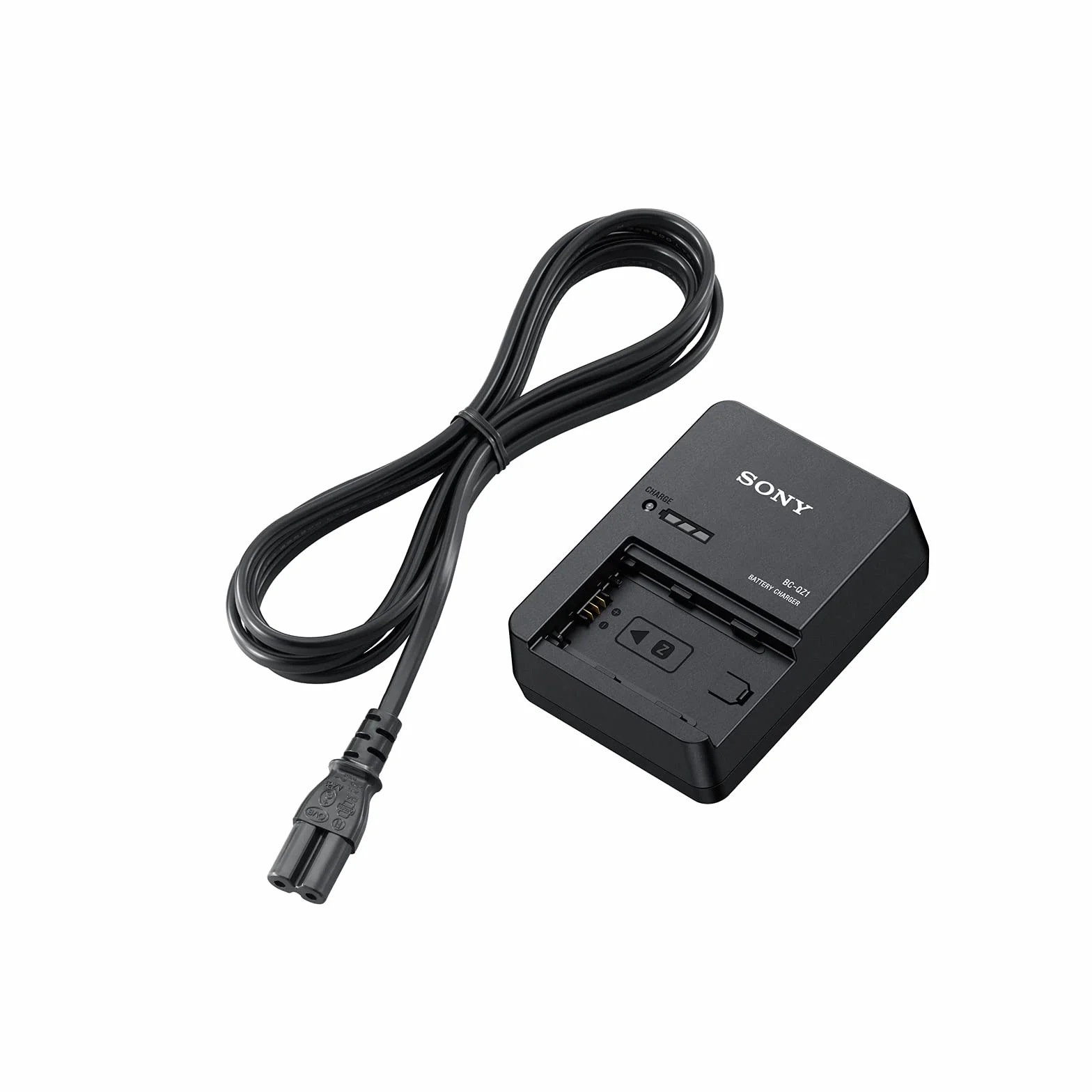 Sony BC-QZ1 – BCQZ1.CEE Caricabatterie rapido (per batterie NP-FZ100, elevata velocità di ricarica, ideale per riprese fotografiche e video professionali, compatibile con fotocamere Alpha e FX)