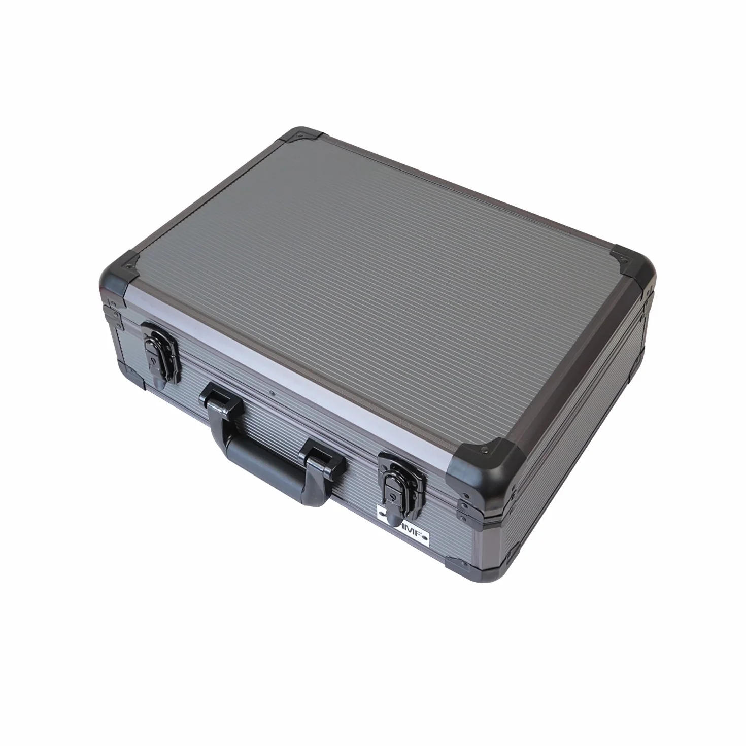HMF 14502-02 Valigetta con macchina fotografica, Valigia Universale, Scomparti Individuali, Alluminio, 46 x 15 x 33 cm