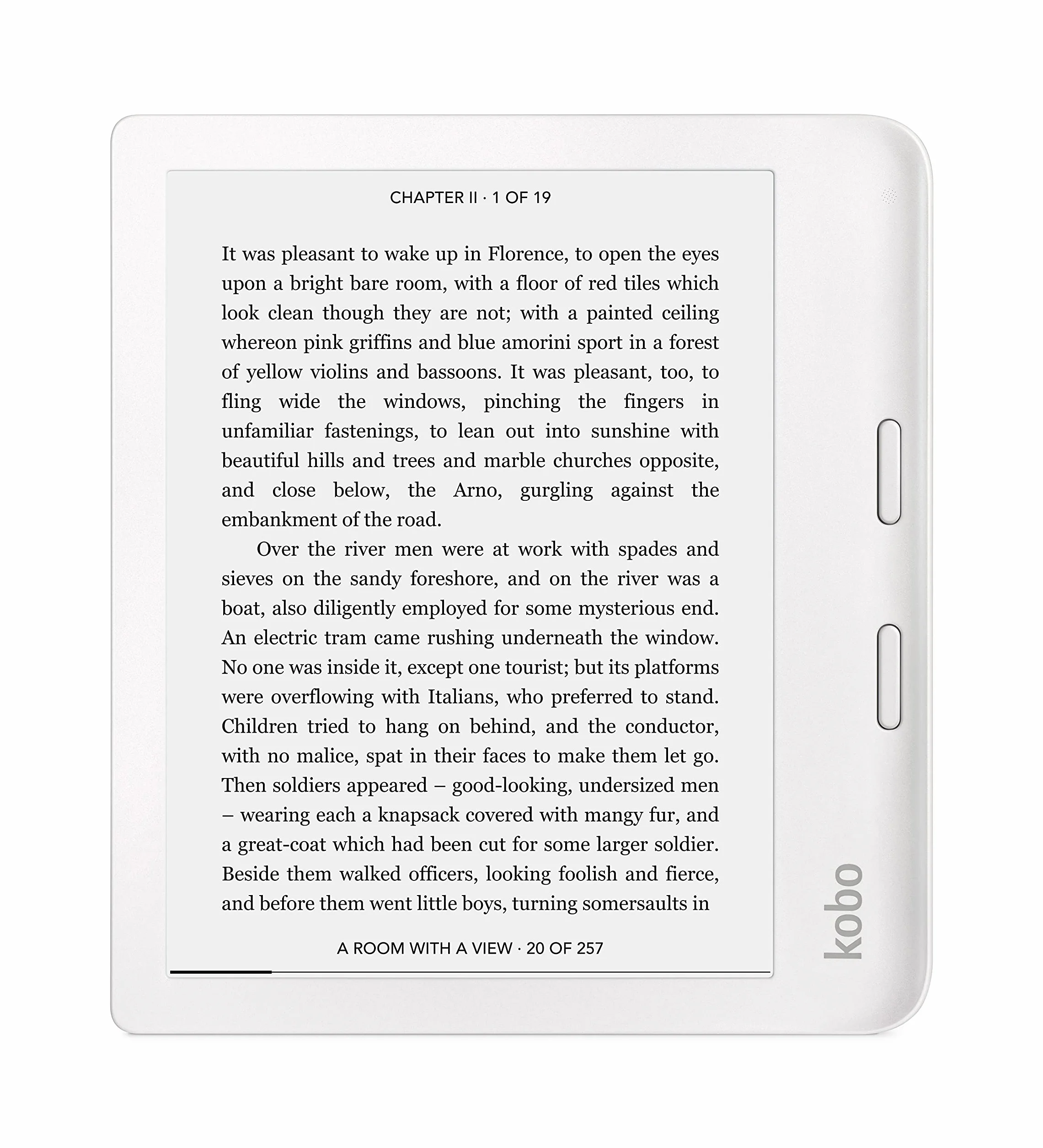 Kobo Libra 2 | eReader | Touchscreen impermeabile da 7" | Antiriflesso | Luminosità e temperatura colore regolabili | Riduzione luce blu | eBook | WiFi | 32 GB | Tecnologia Carta E Ink (bianca)