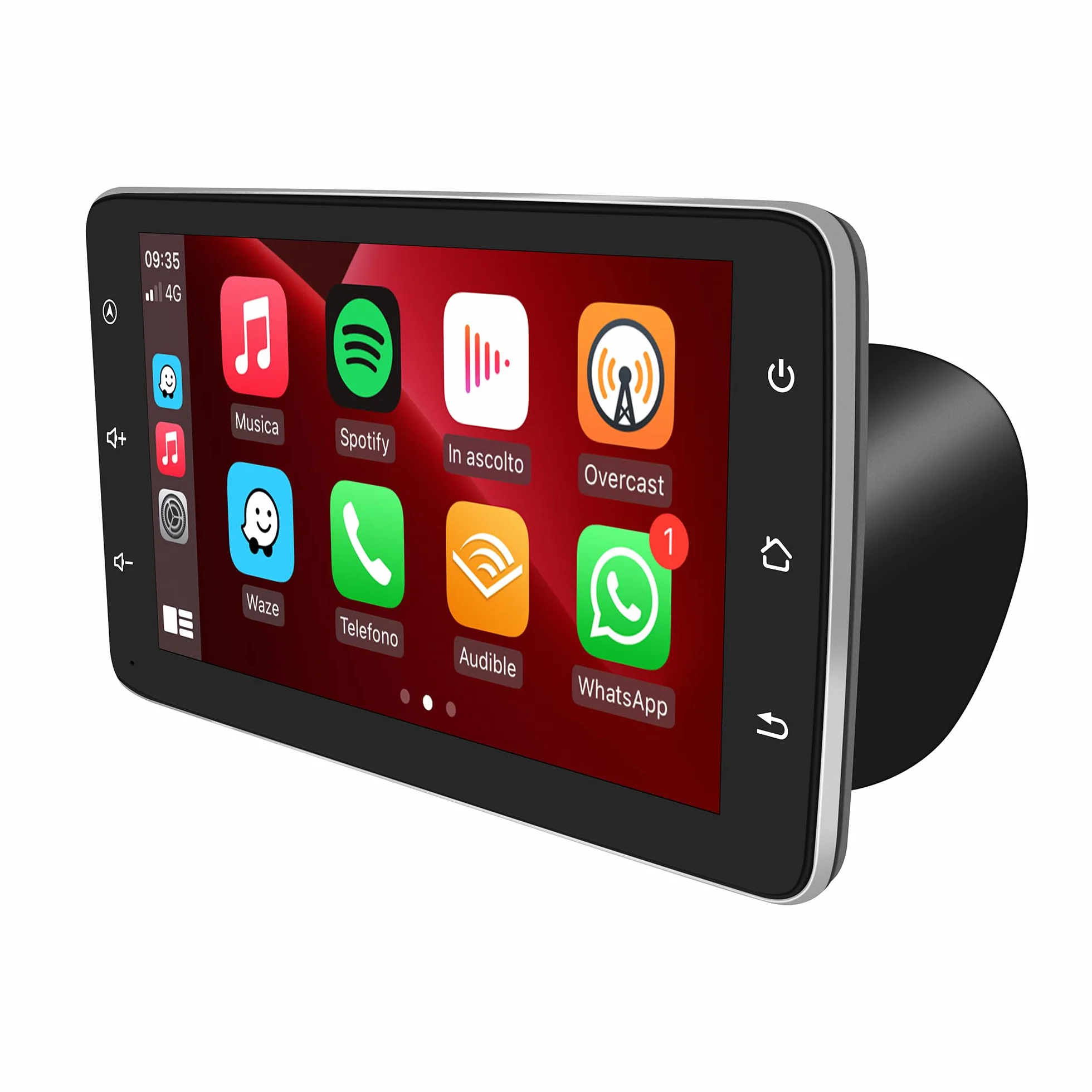 Per Smart Fortwo Forfour 453 (2015-2019) CarPlay Radio Dash Kit 9 pollici Touch Screen Aggiornamento Android Auto Full Screen Netflix Spotify Android 13 Navigazione GPS Supporta telecamere di backup