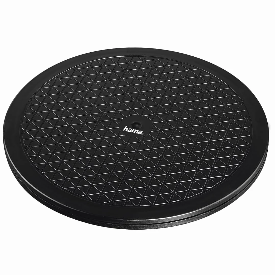 HAMA Supporto universale girevole per TV, nero, 80 kg (Ø 32 cm)