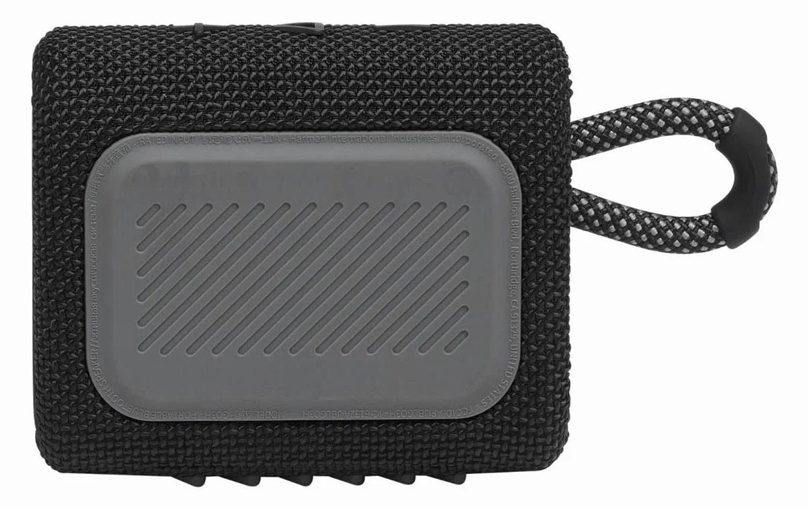 JBL GO 3 Speaker Bluetooth Portatile, Cassa Altoparlante Wireless con Design Compatto, Resistente ad Acqua e Polvere IPX67, fino a 5 h di Autonomia, USB, Nero