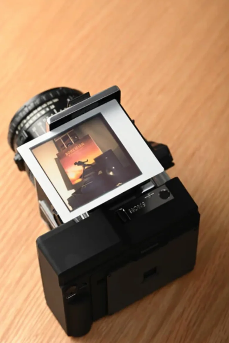 NONS Fotocamera posteriore istantanea Hasselblad (pellicola istantanea Square) 500C, 500CM 501C, 501CM 503CX, 503CXi, 503CW, 2000 FCM, SWC, SWC/M, 903SWC, PME5, PME51 Finder