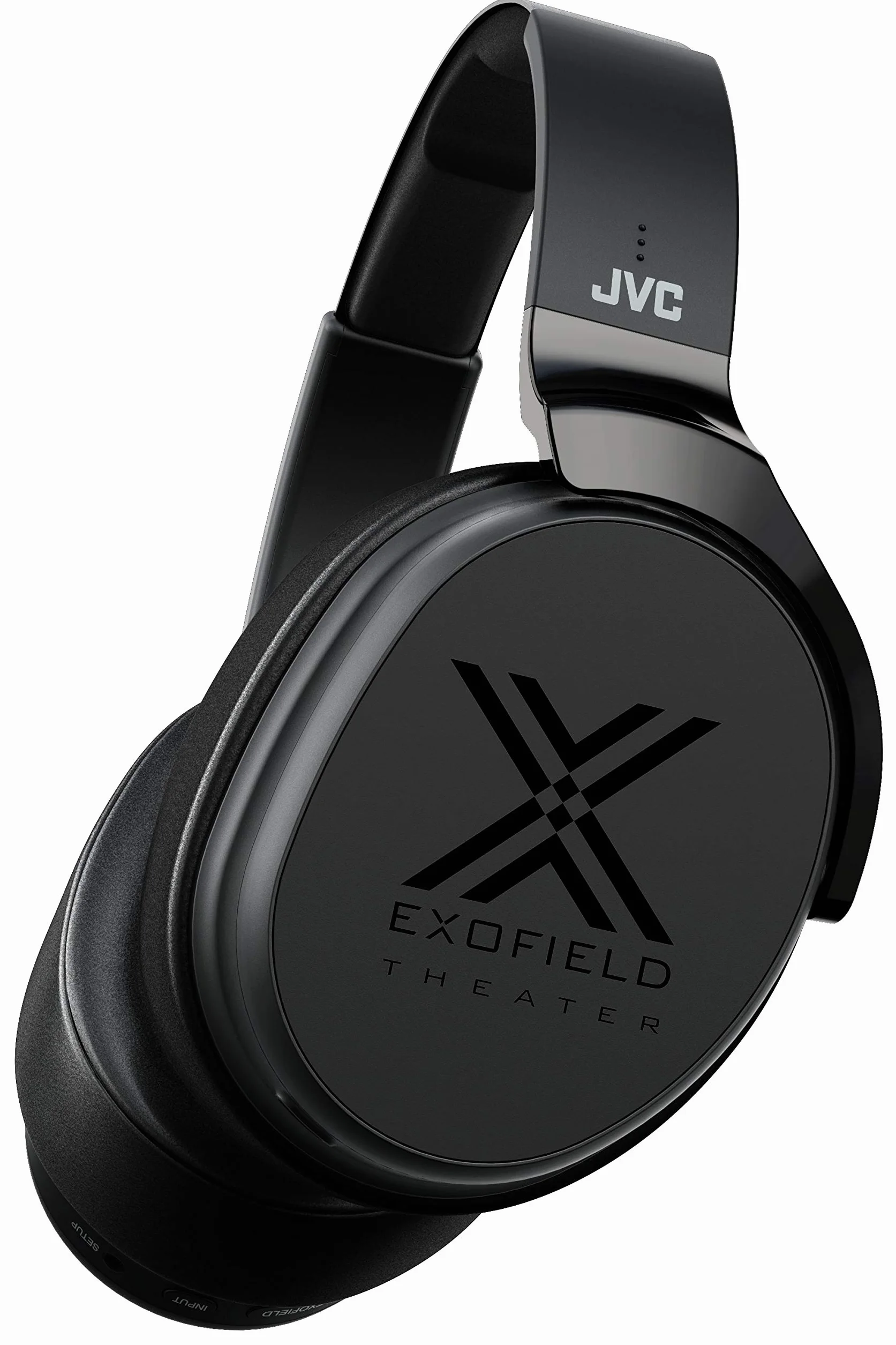 JVC XP-EXT1 Sistema per Home Cinema con Caschi Senza Fili, Audio Immersivo e Surround Multicanale (7.1.4 Canali) Nero Grande