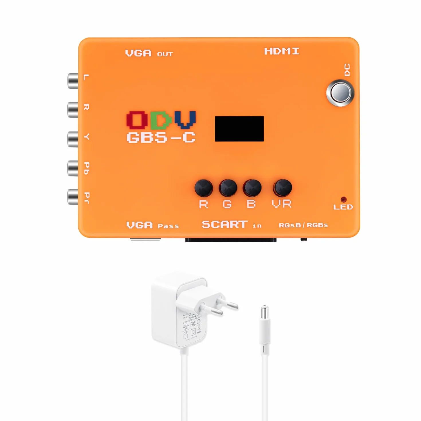 Mcbazel ODV-GBS-C Convertitore Scart a VGA/HDMI per Retro Gaming Console HDMI 720p/960p/1080p