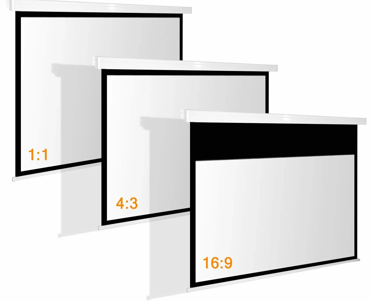 SlenderLine Schermo motorizzato 200 x 150 cm (alloggiamento 230cm) | 1,2 Gain | formato 4:3 | 3D | FULL-HD 4K 8K Ultra-HD | home cinema & presentazioni | telecomando incluso |LCD DLP & LED