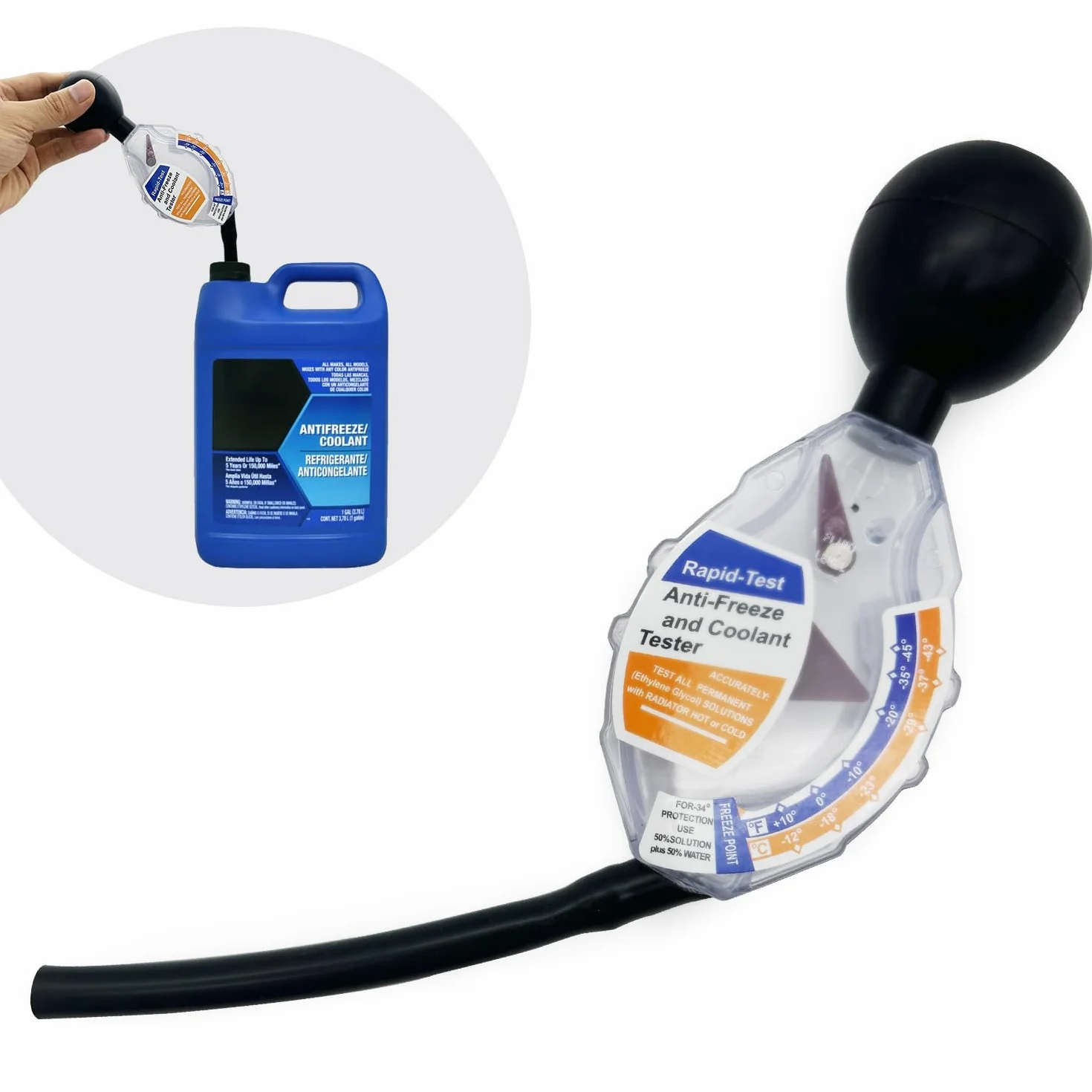 Tester Antigelo per Auto, Densimetro Antigelo -43°C