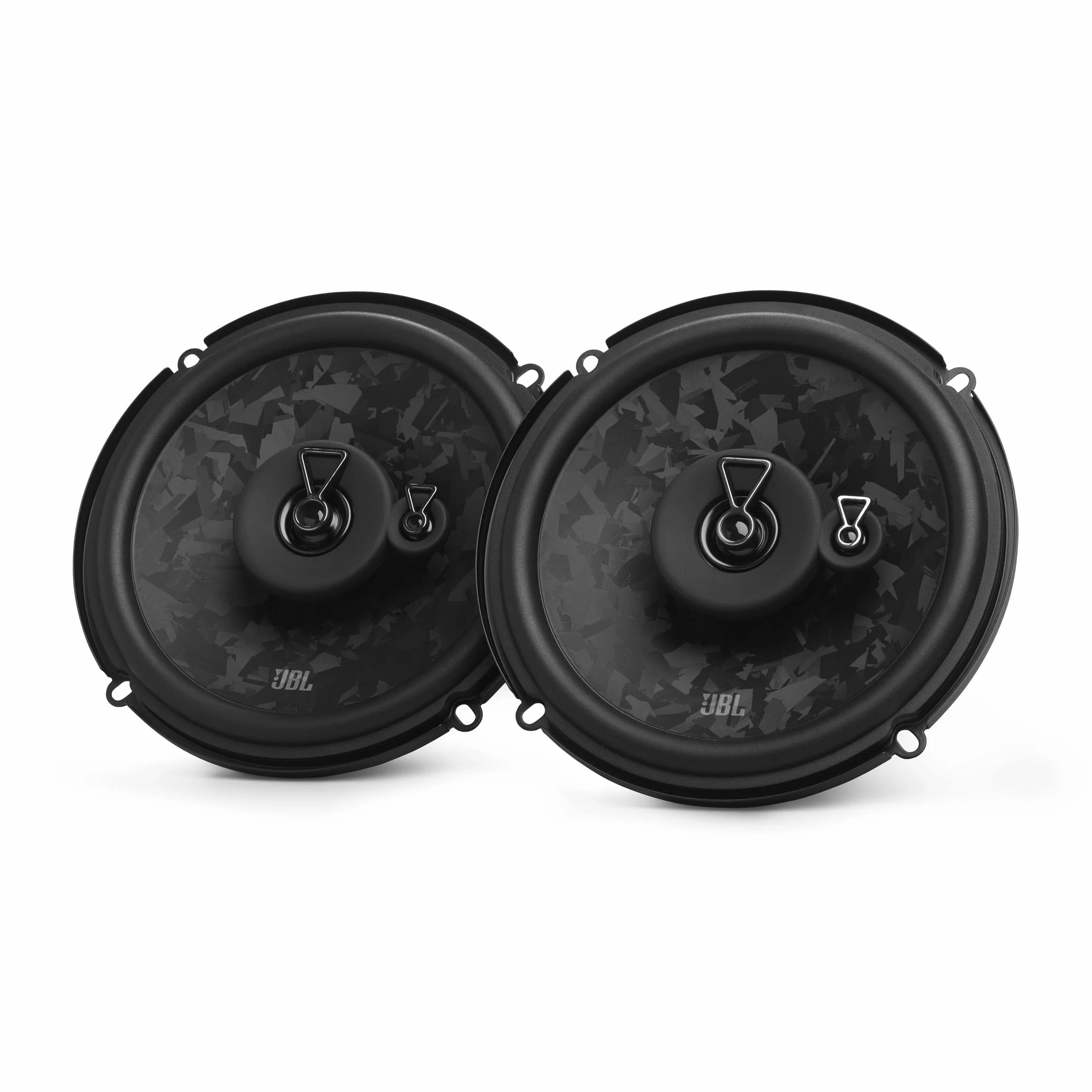 JBL Stage3 Gen2 68MF Coppia Altoparlanti Auto Coassiali a 3 Vie, 16,5 cm (165 mm), 95W RMS / 560W Picco, Tecnologia Woofer Plus One™, Tweeter PEI, Impedenza 3 Ohm, Senza Griglie (Flush Mount)