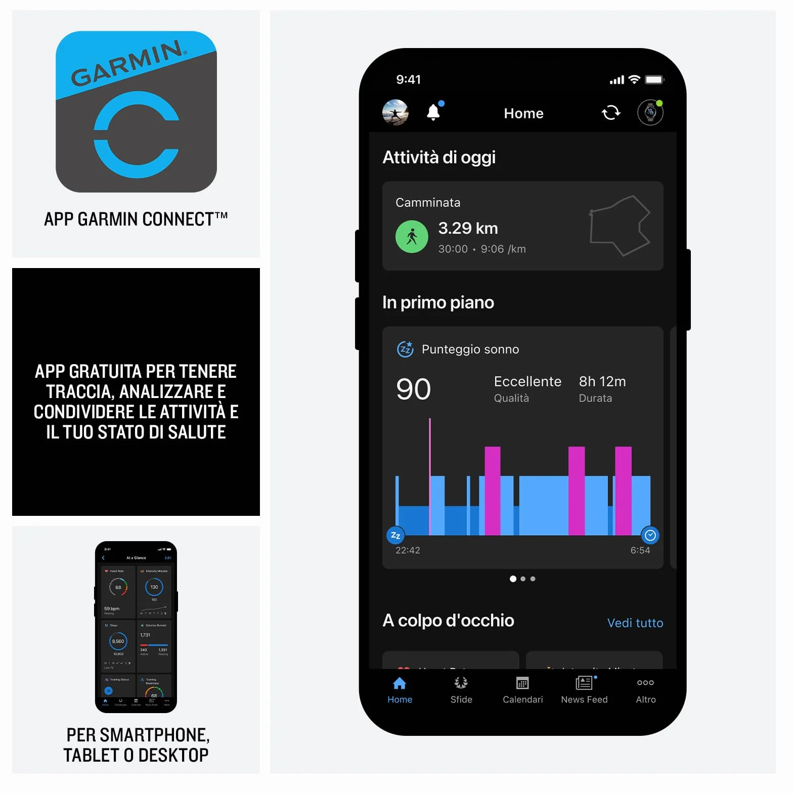 Garmin Venu 4, 45mm, Smartwatch per il fitness, Display AMOLED 1,4", Speaker e Microfono, Comandi Vocali, GPS Multi-band, Torcia, 80+ App per lo Sport, Autonomia 12 giorni, Black & Slate