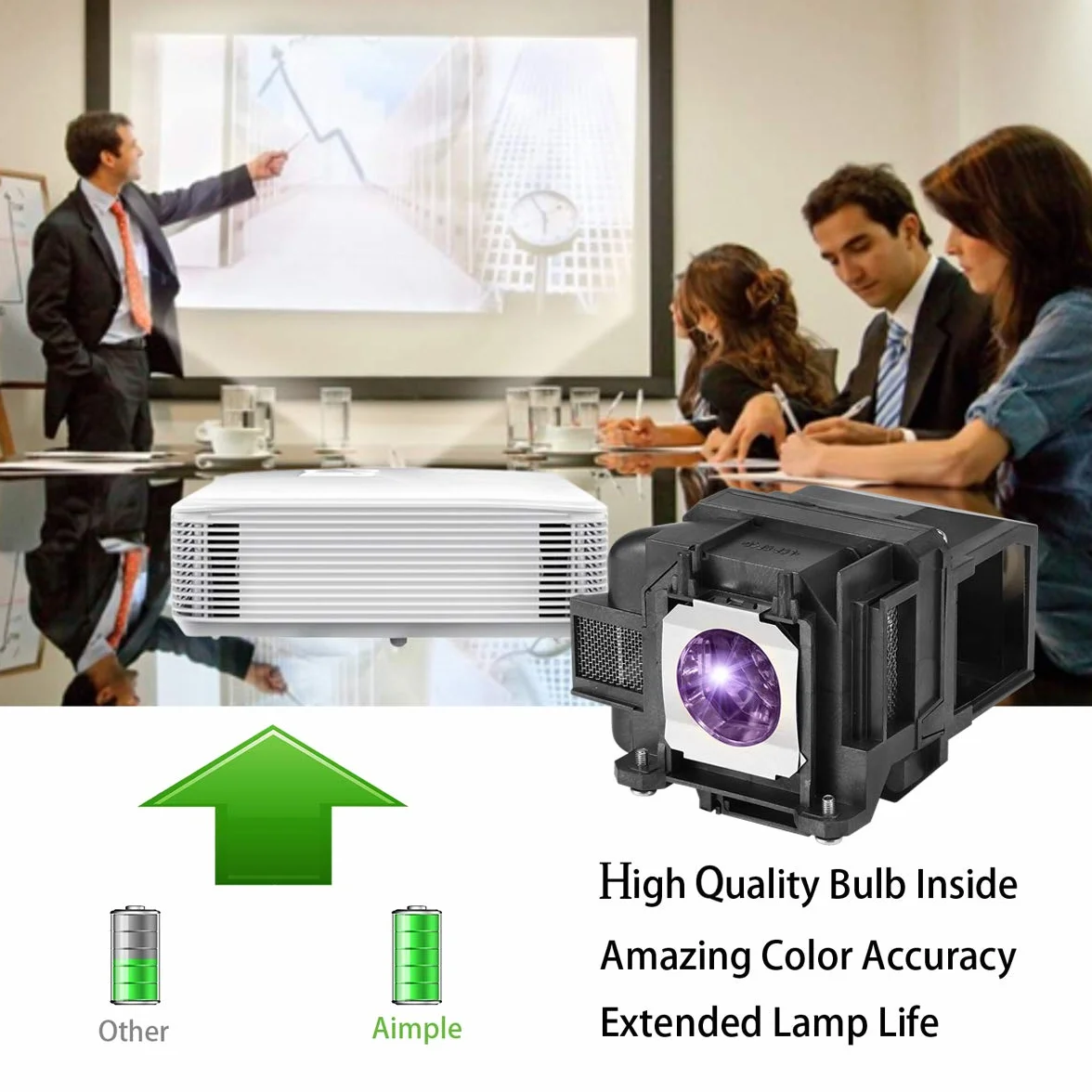 Lampada Proiettore Per Epson ELPLP78 EB-S03/S17/S18/S120/S200 EH-TW5100/TW5200/TW490/TW570/TW410 EB-W12/W03/W18/W17/W22/W28/W120 EB-X03/X17/X18/X20/X24/X25/X120/X200 EB-940/945/950W/955W/97