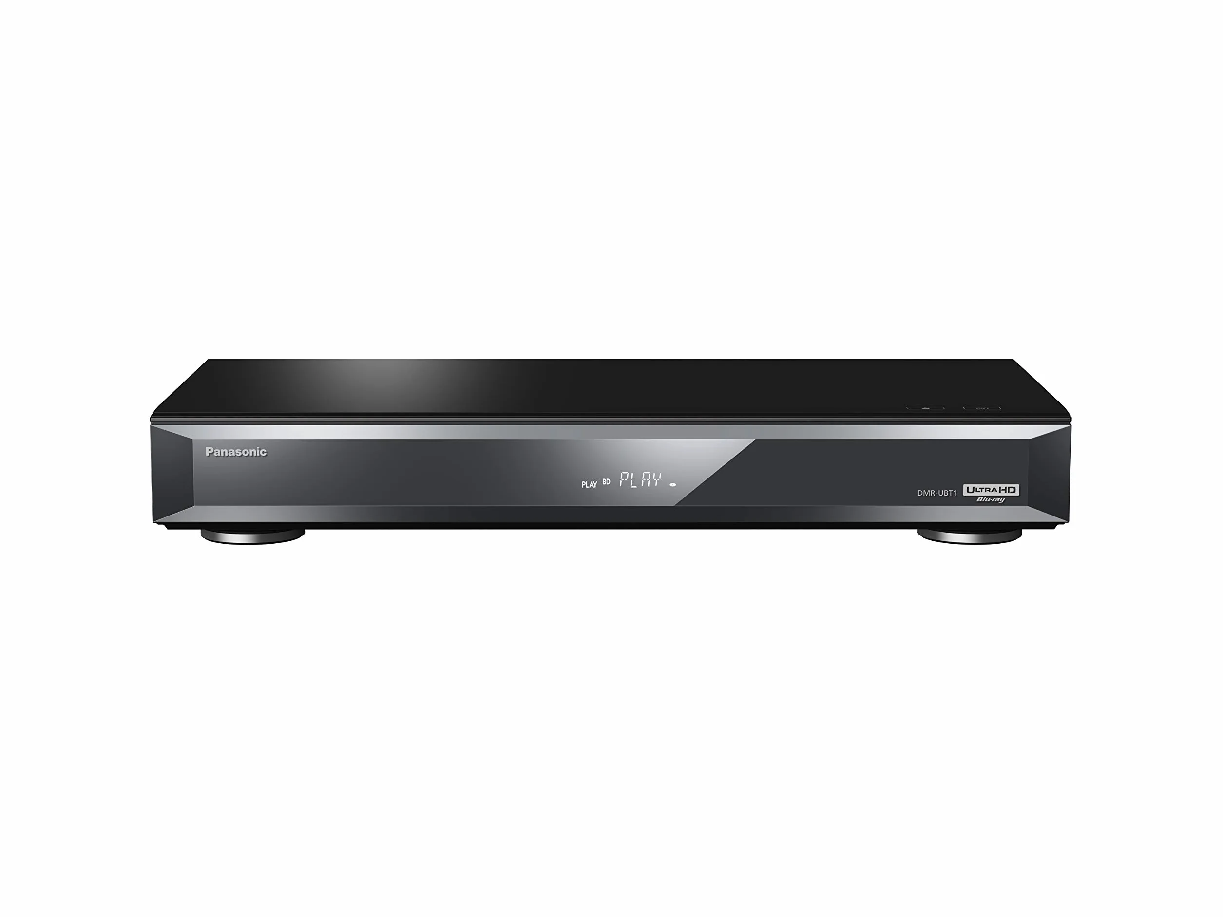 Panasonic DMR-UBT1EC-K Registratore/Lettore Blu-Ray Ultra HD 4K PRO HDR, Processore HCX, Doppio sintonizzatore, HDMI, Internet apps, Wireless Lan Built-In, Nero