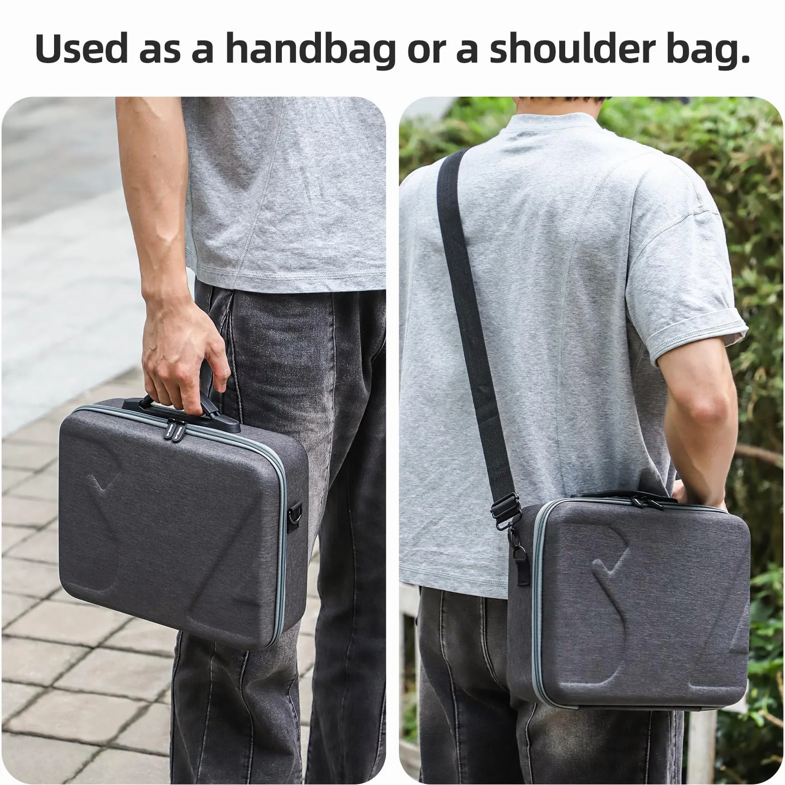 Borsa di Stoccaggio Rigida per DJI Neo 2 Motion Fly More Combo Borsa da Viaggio per DJI Goggles N3 Custodia Protettiva Impermeabile e Antigraffio con Tracolla Accessori per Drone