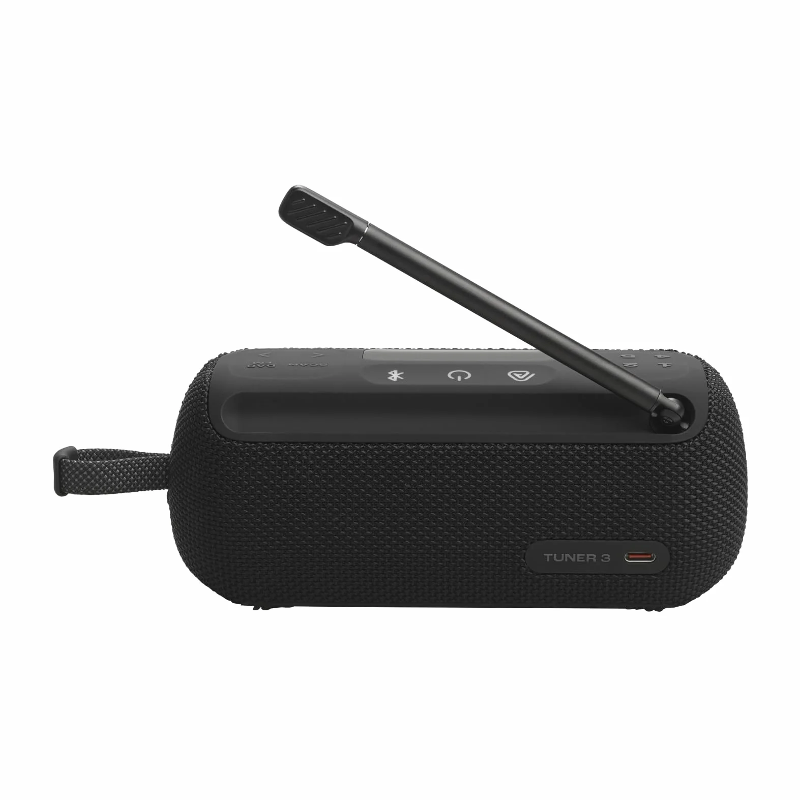 JBL Tuner 3, Radio Bluetooth Portatile, DAB/DAB+/FM, 6 Preimpostazioni, Fino a 15 H di Riproduzione, Impermeabile e Antipolvere IP68, Multi-Speaker Auracast, Compatibile con App JBL Portable, Nera