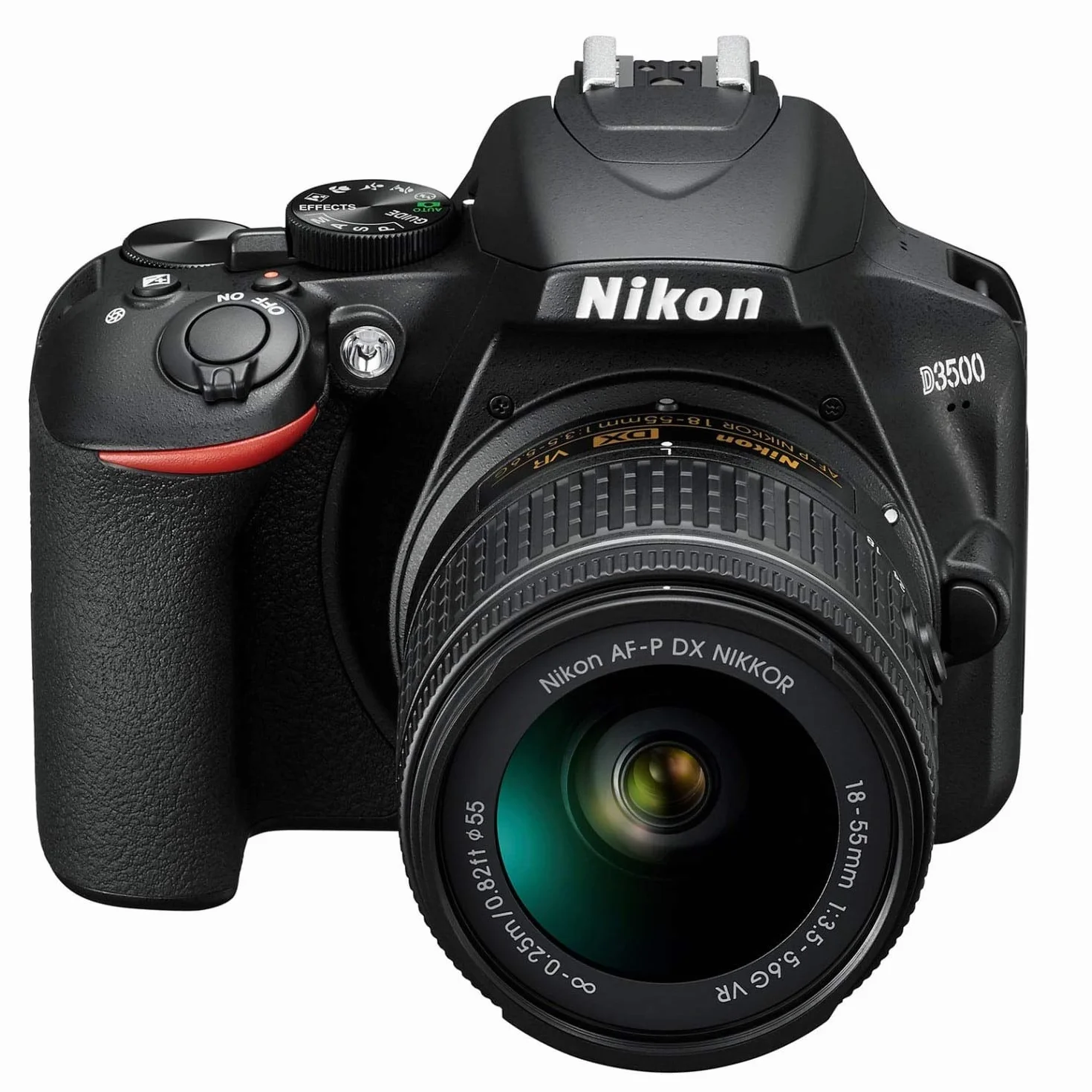 Nikon D3500 Fotocamera Reflex Digitale con Obiettivo Nikkor AF-P 18/55VR, 24,2 Megapixel, LCD 3", Nero (Ricondizionato)