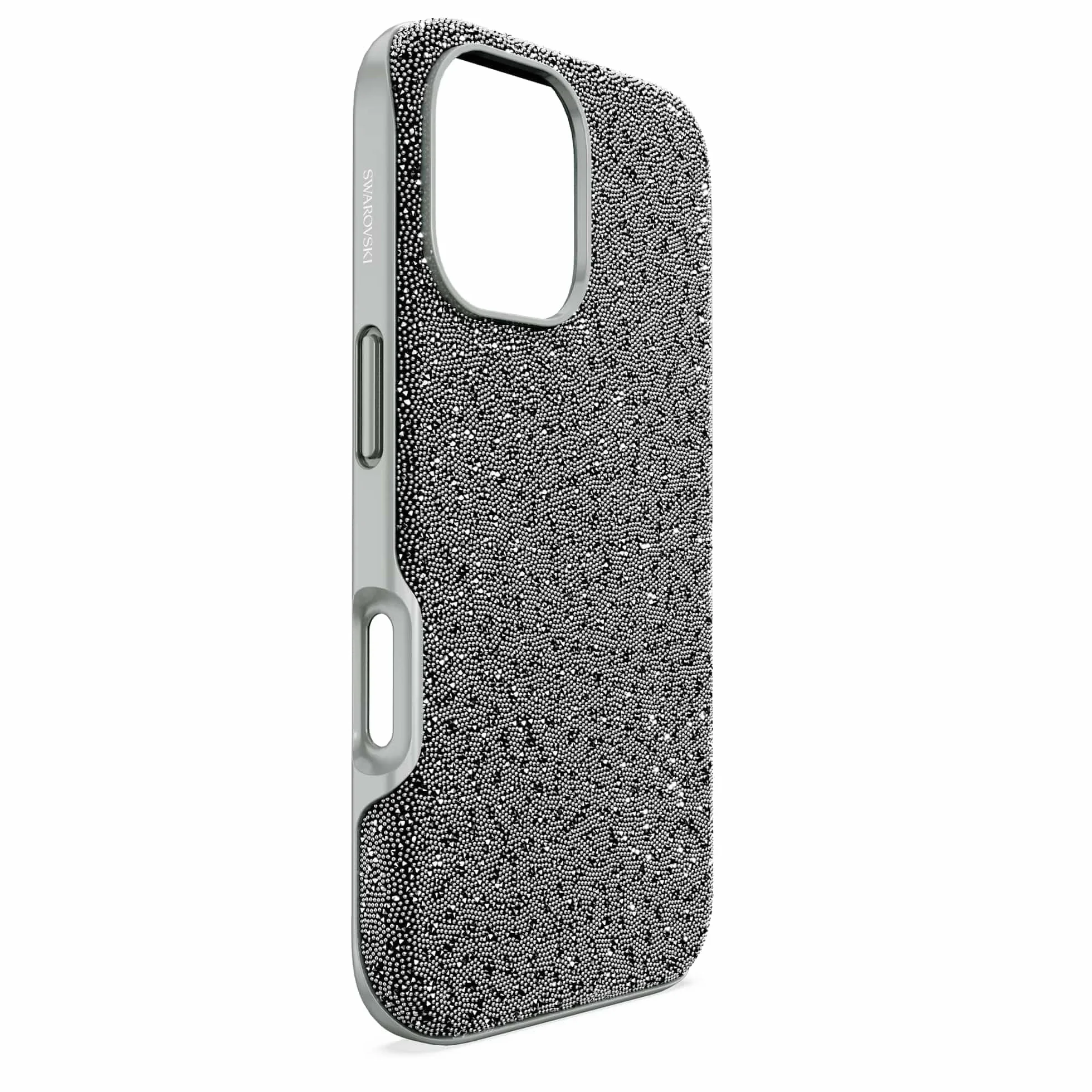 Swarovski Custodia per smartphone High, iPhone® 16, Tono argentato