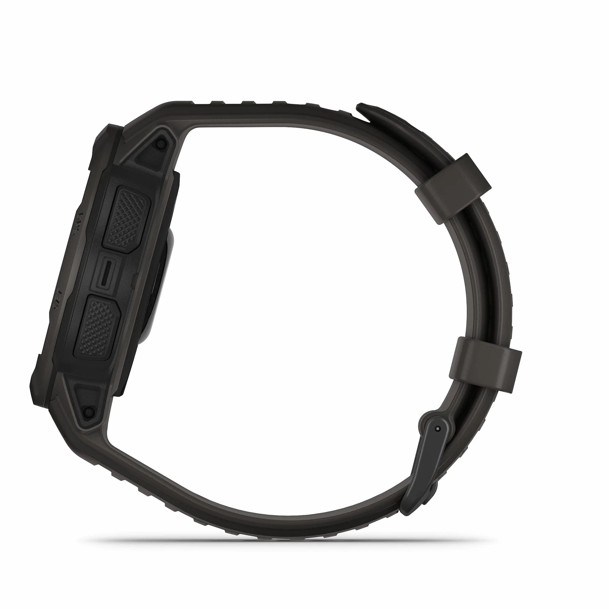 Garmin Instinct 2 Solar, Smartwatch, 45mm, Rugged design, Ricarica solare, Autonomia infinita, +30 app multisport, GPS, Cardio, SpO2, Pay, Connect IQ (Graphite) (Ricondizionato)