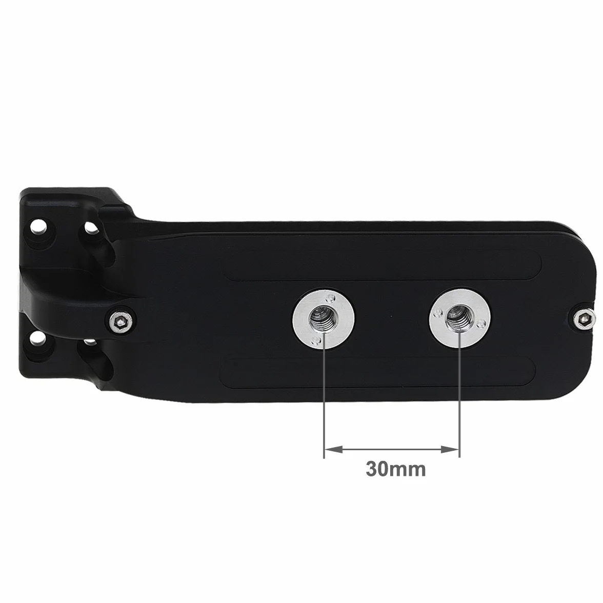 Haoge LF-N345 - Anello adattatore per treppiede per Nikon 300 mm F2.8 VR/VRII, 500 mm F4 VR, 200-400 mm F4 VR/VRII, 400 mm F2.8, 600 mm F4D, 800 mm f/5.6E, 180-400 mm f/4E Arca Swiss integrato Piatto