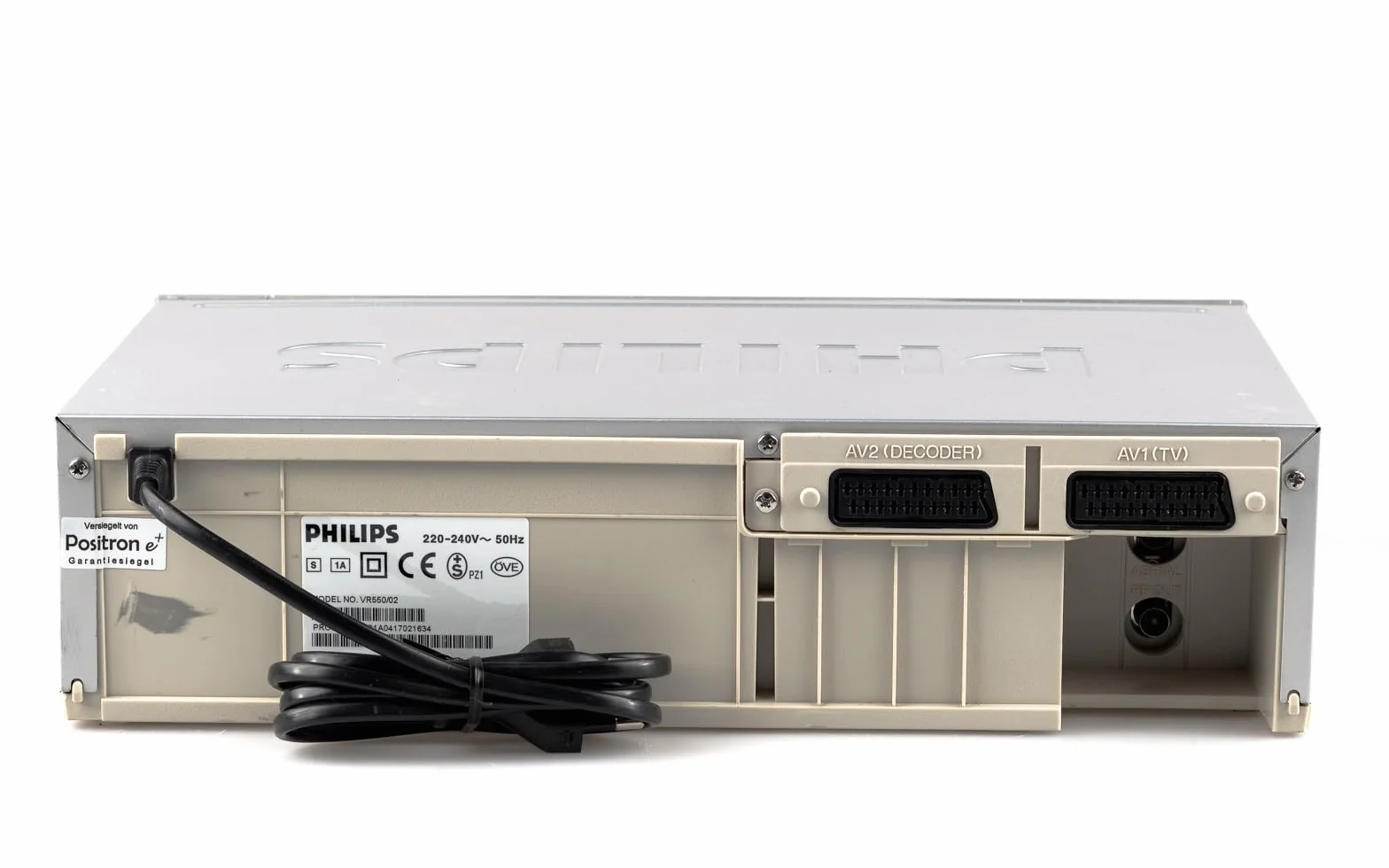 Philips VR550/02 VHS Videoregistratore